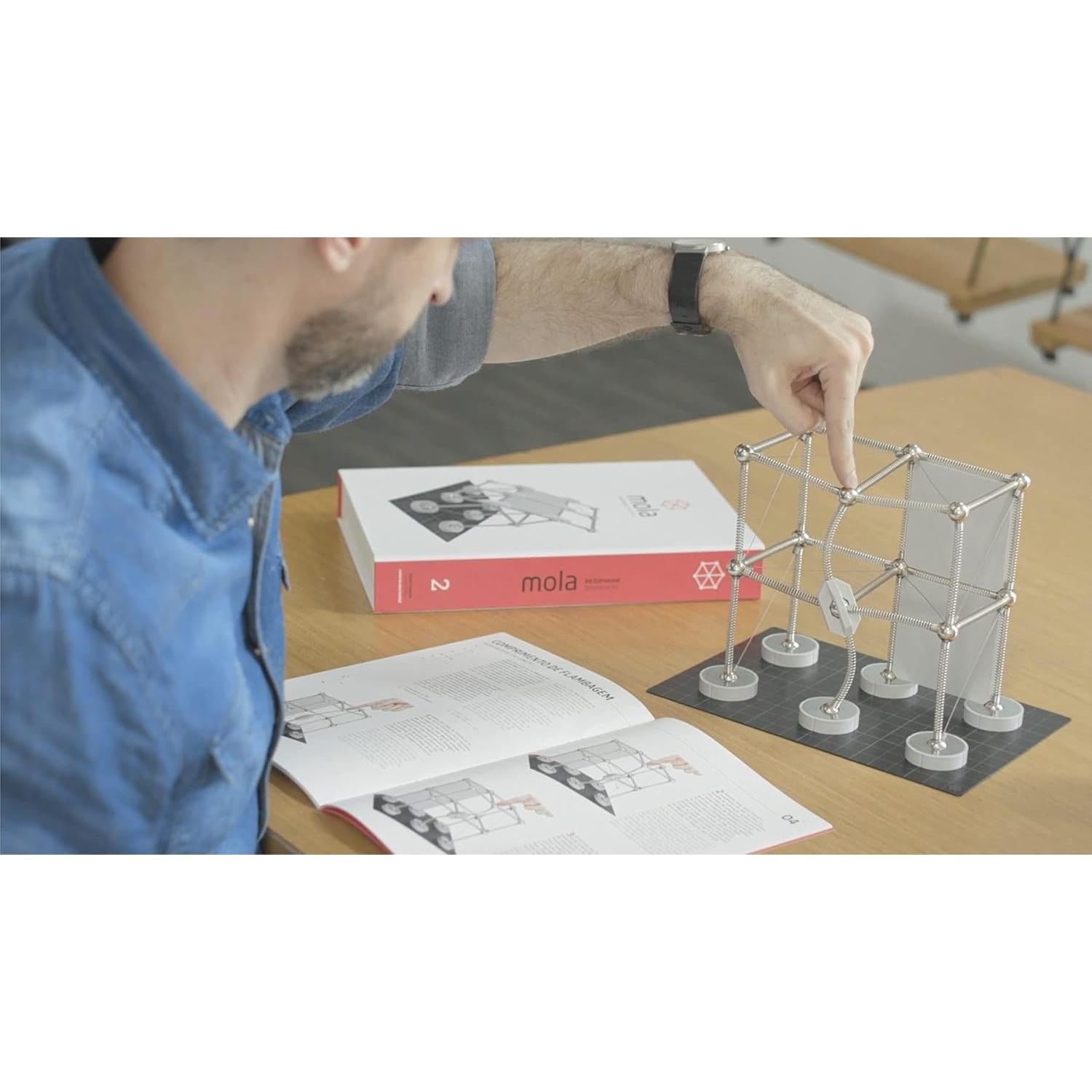 Kit Estructural Mola 2 | 145 Piezas para Educación en Ingeniería