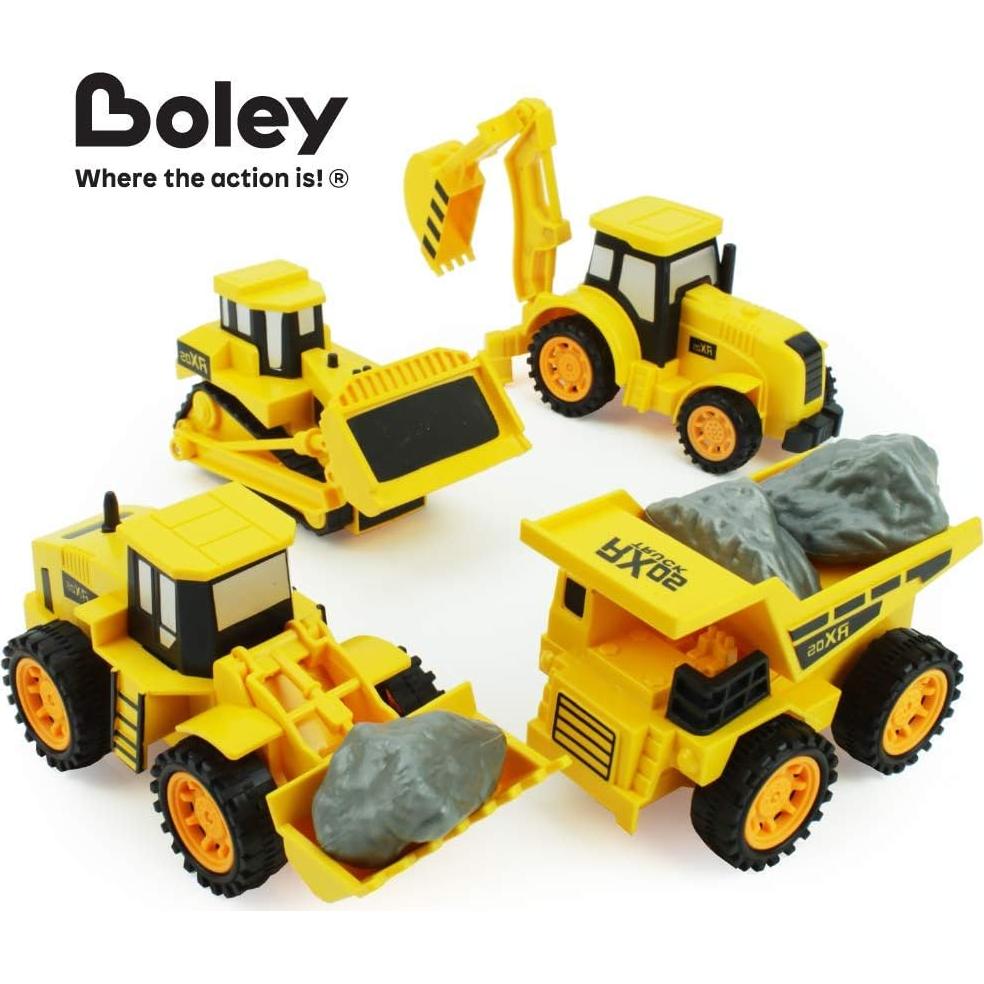 Juego de Construcción Boley Builders - 24 Piezas para Niños