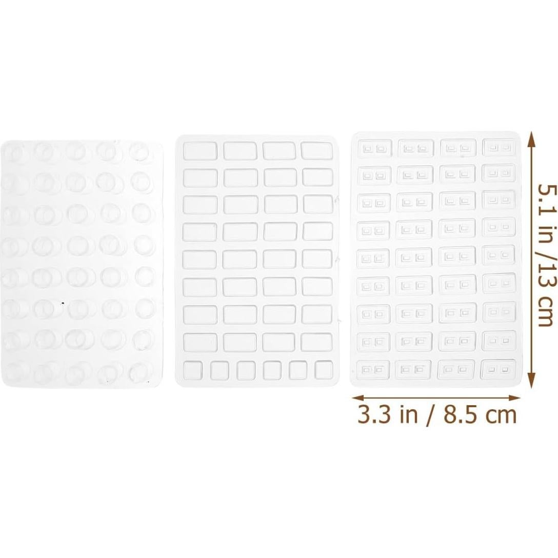 Moldes de Ladrillos en Miniatura UPKOCH 4 Piezas Silicona