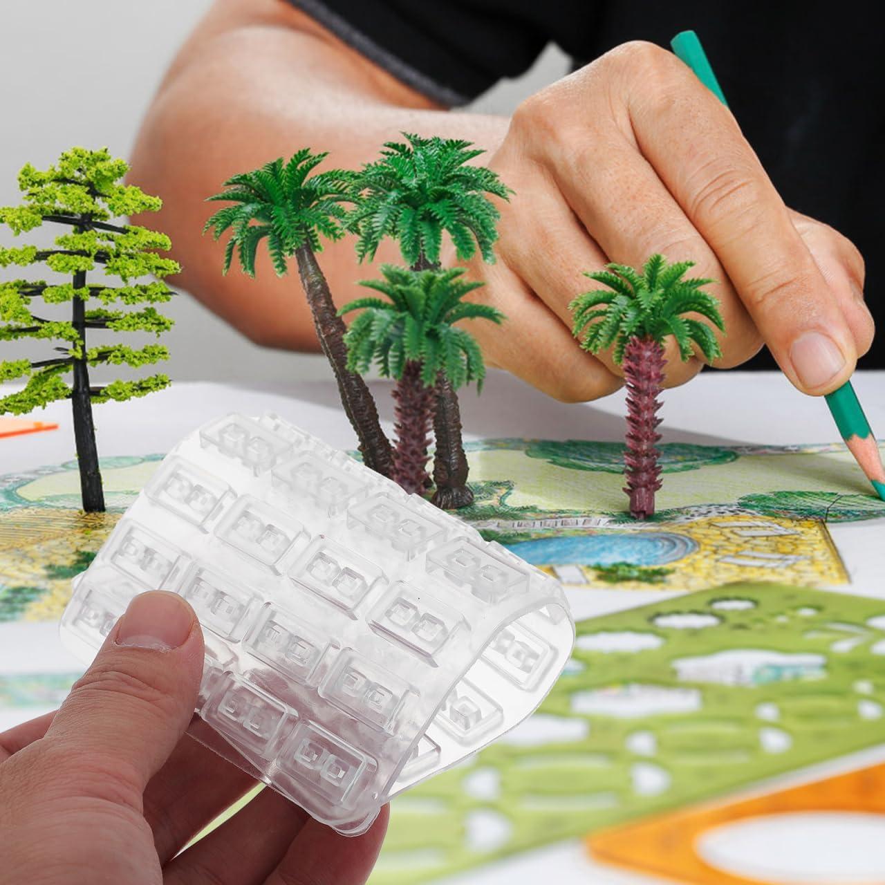 Moldes de Ladrillos en Miniatura UPKOCH 4 Piezas Silicona