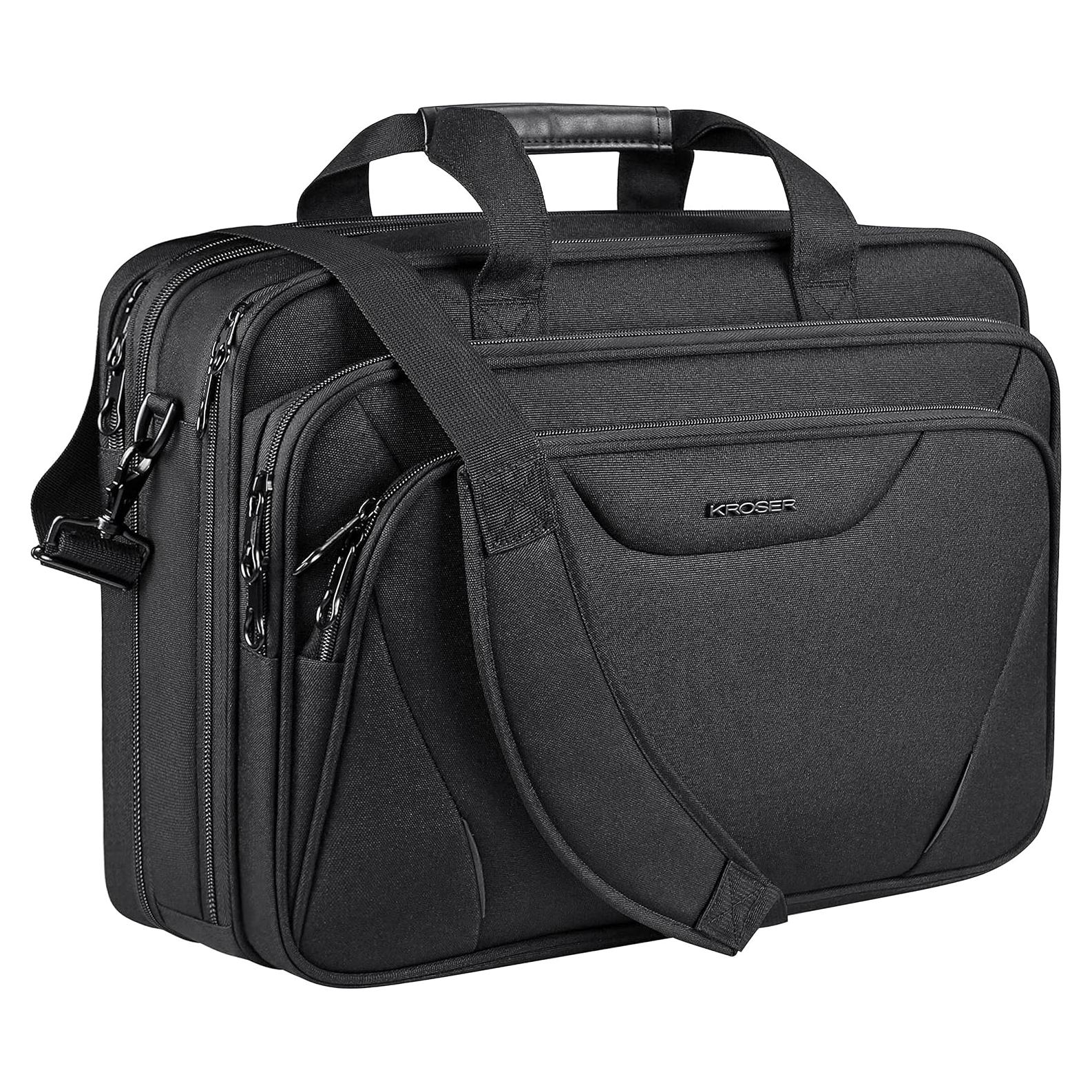 Bolsa KROSER para Laptop 17.3" Expandible Resistente Agua