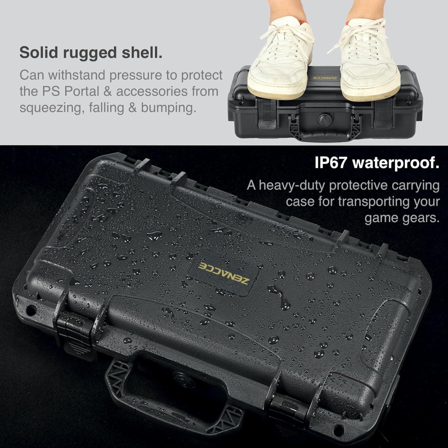Funda Dura PS Portal Remote Player Impermeable 35.5x21.1cm