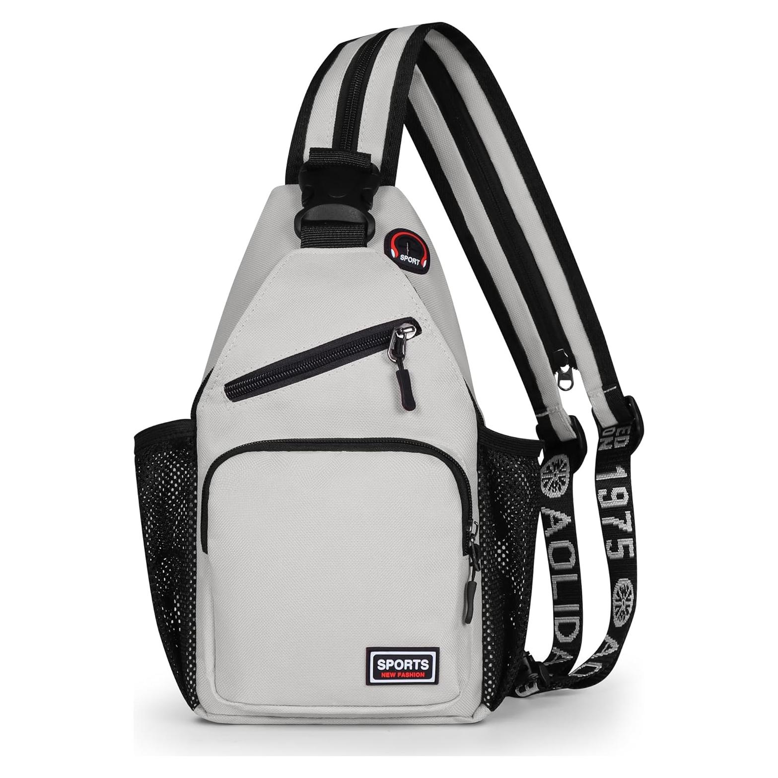 Bolsa Cruzada VALUEQLO Unisex Multifuncional con Auriculares