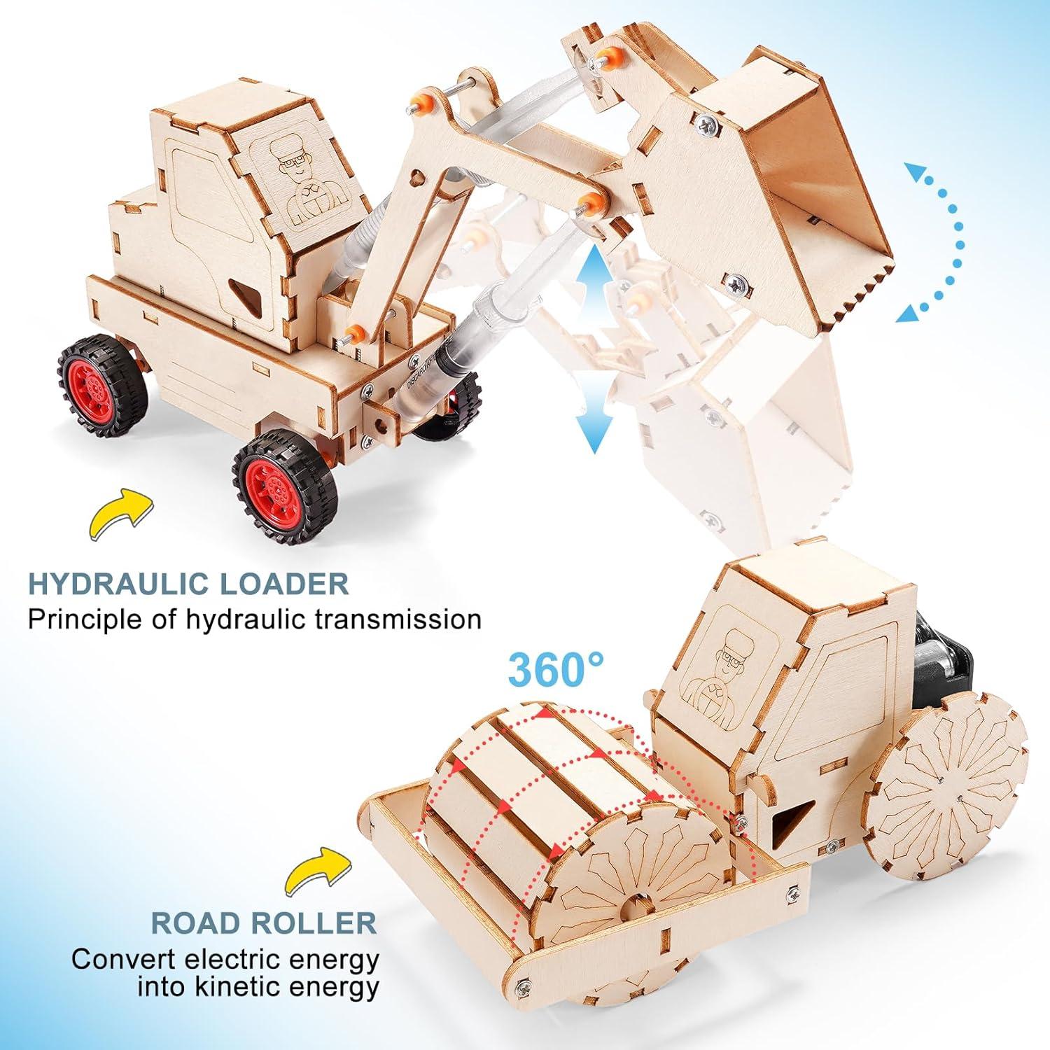 Kit de Construcción STEM YUTIN 4 en 1 para Niños 8-12 Años