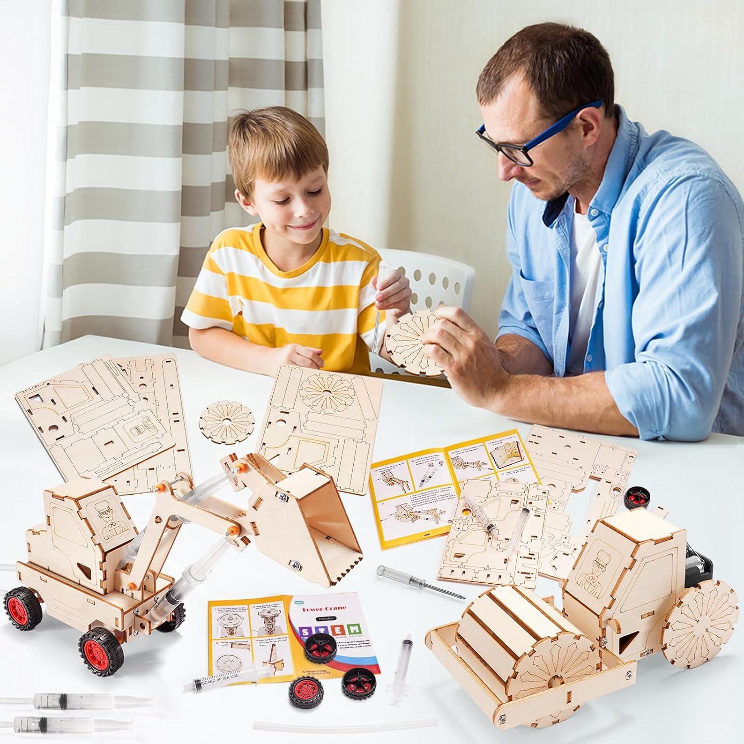 Kit de Construcción STEM YUTIN 4 en 1 para Niños 8-12 Años