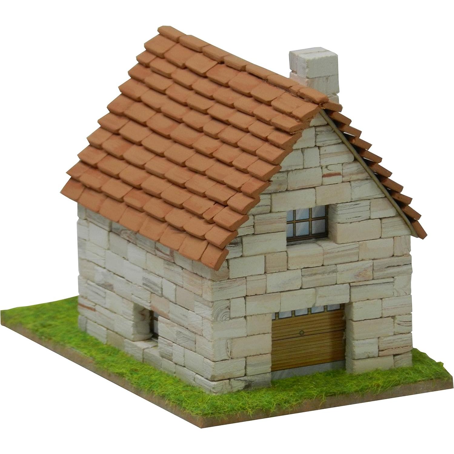 Kit de Modelo Casa Aedes Ars Mini Chalet Cerámica 110x70x80mm