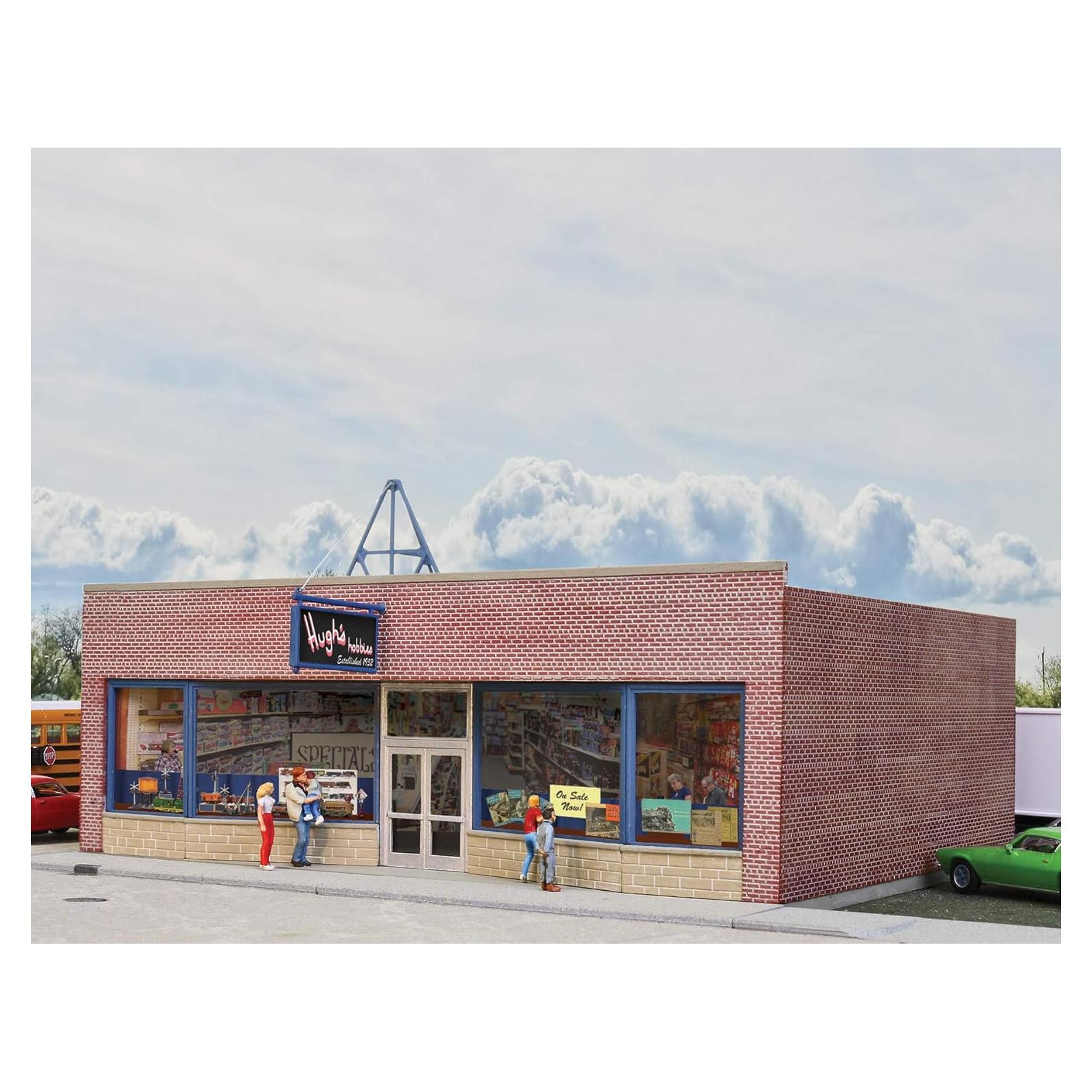 Kit de Maqueta Tienda de Hobby Walthers 20x3.8x29.8cm