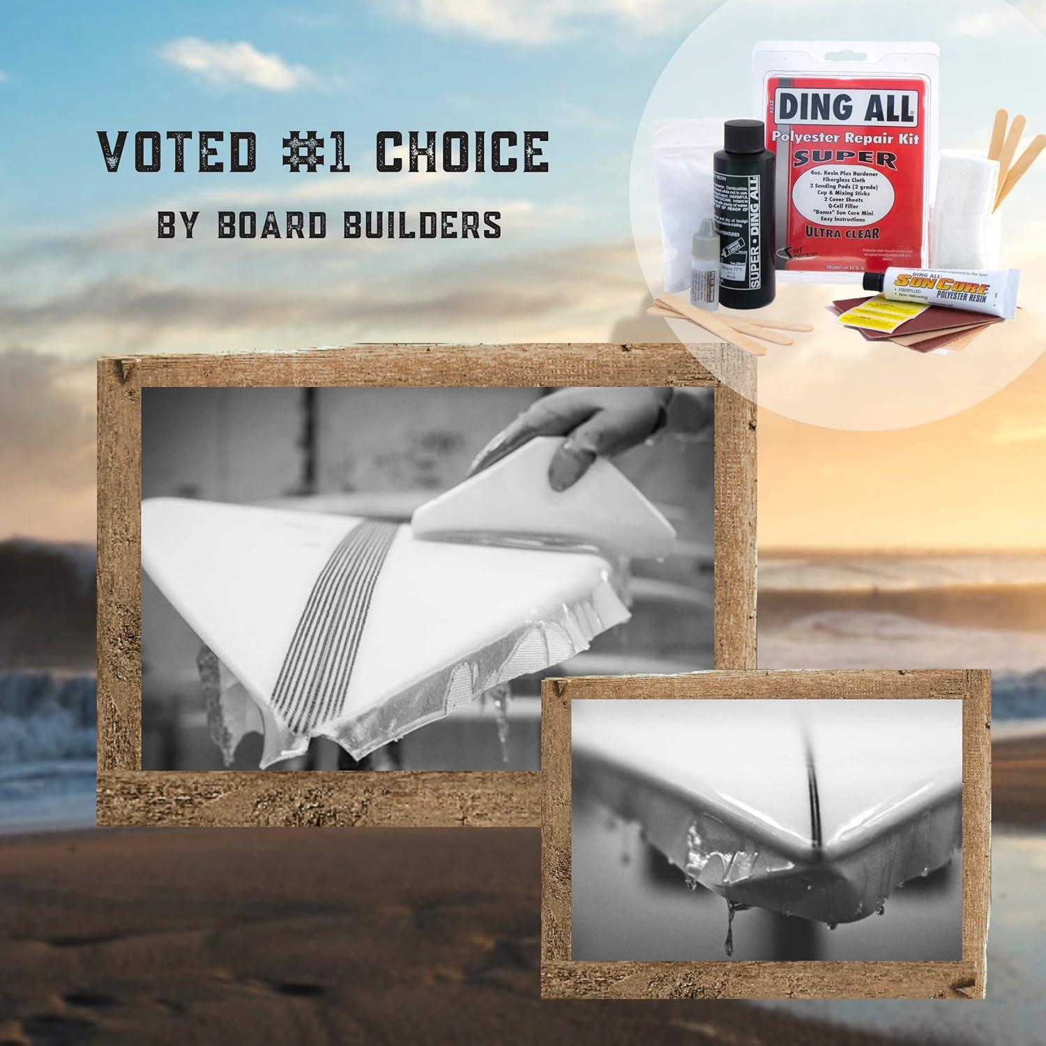 Kit de Reparación de Tablas de Surf Ding All 4 oz