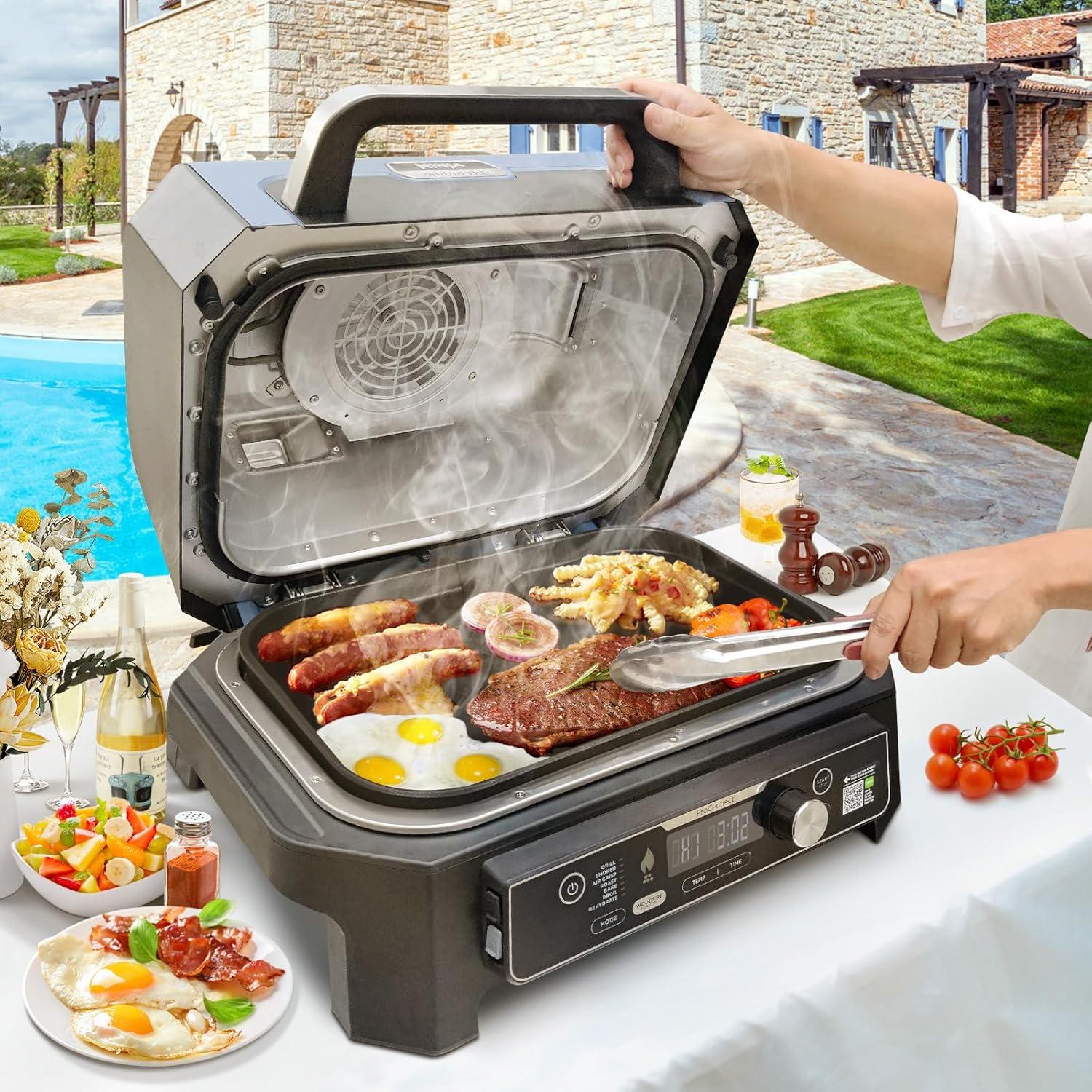 Placa de Parrilla Antiadherente Grill Force 17.8x12.3cm