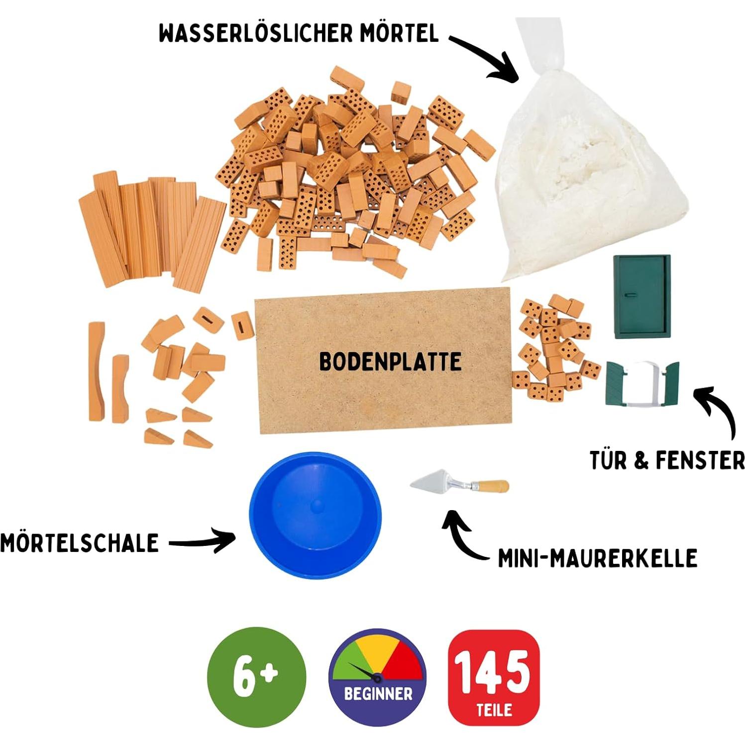 Caja Creativa Teifoc 650 - Kit de Construcción 145 Piezas