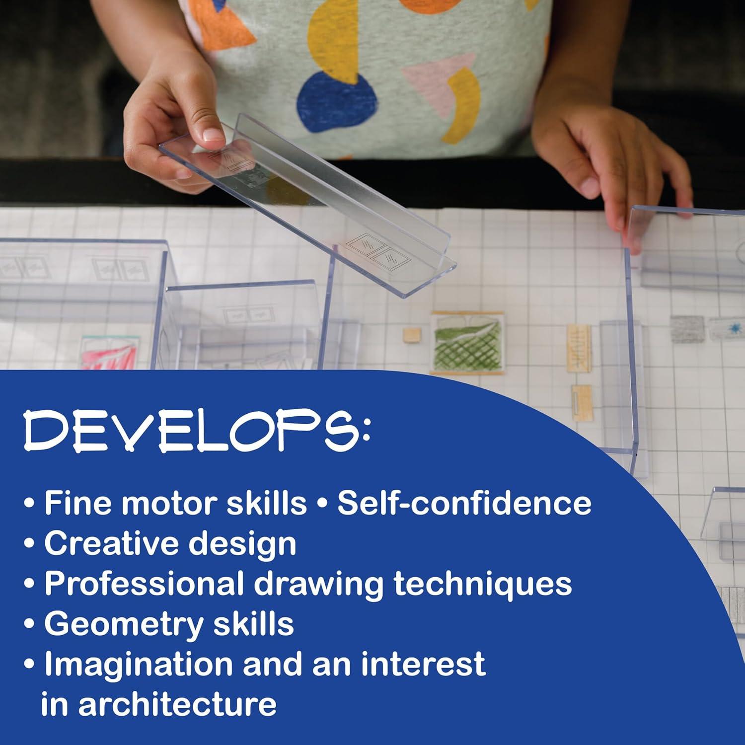 Kit de Diseño Arquitectónico MindWare Art-chitect 3D para Niños