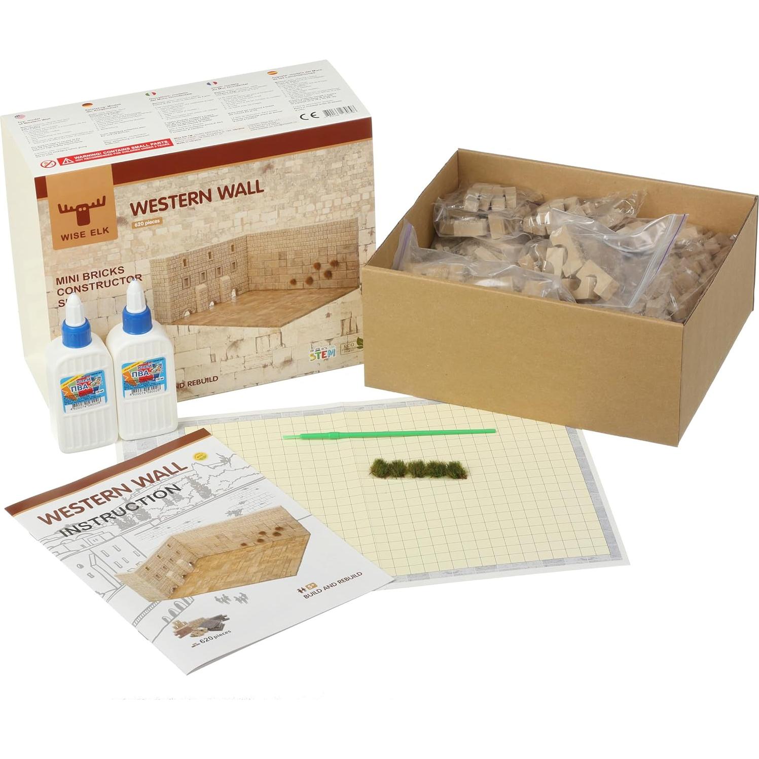 Juego de Construcción Educativa Wise Elk Muro Occidental