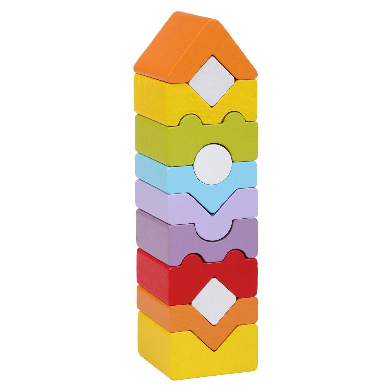 Torre de Construcción de Madera Cubika LD-11 - 12 Piezas