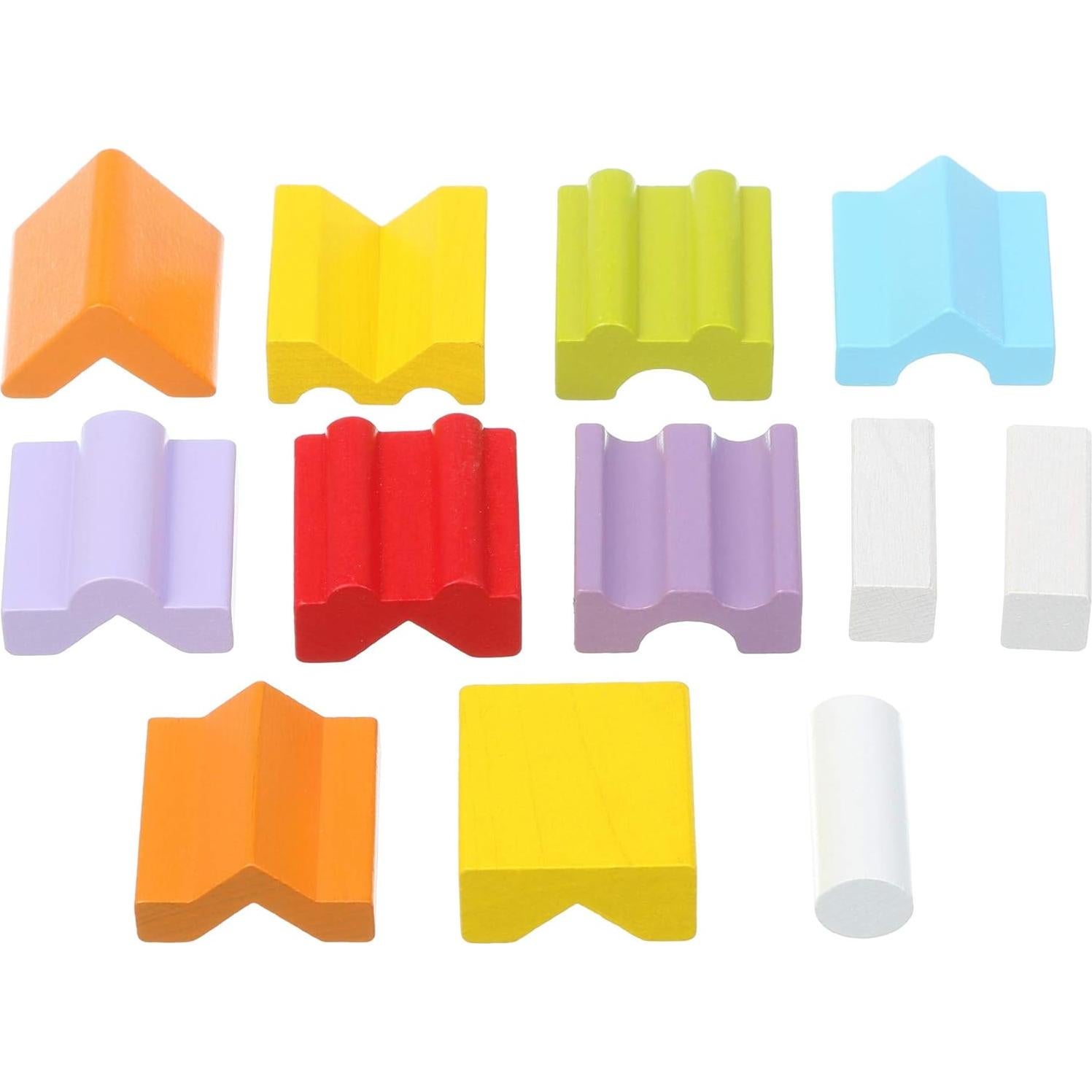 Torre de Construcción de Madera Cubika LD-11 - 12 Piezas