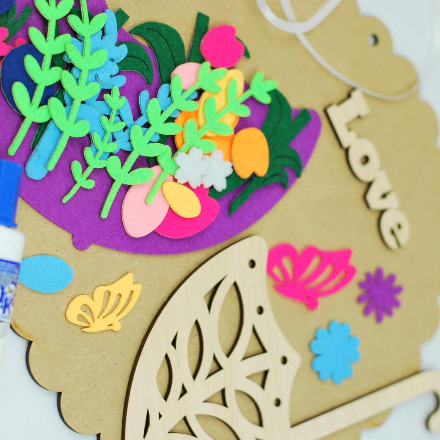 Kit de Manualidades Wise Elk APLI Krapli Amor 22 cm para Niños