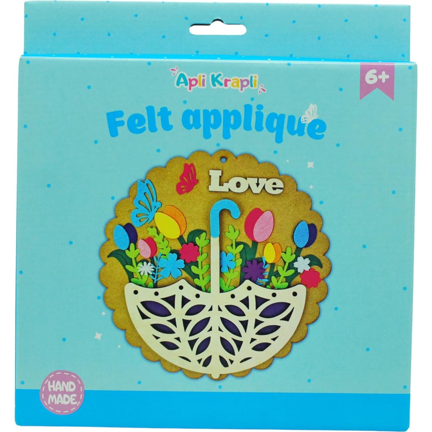 Kit de Manualidades Wise Elk APLI Krapli Amor 22 cm para Niños