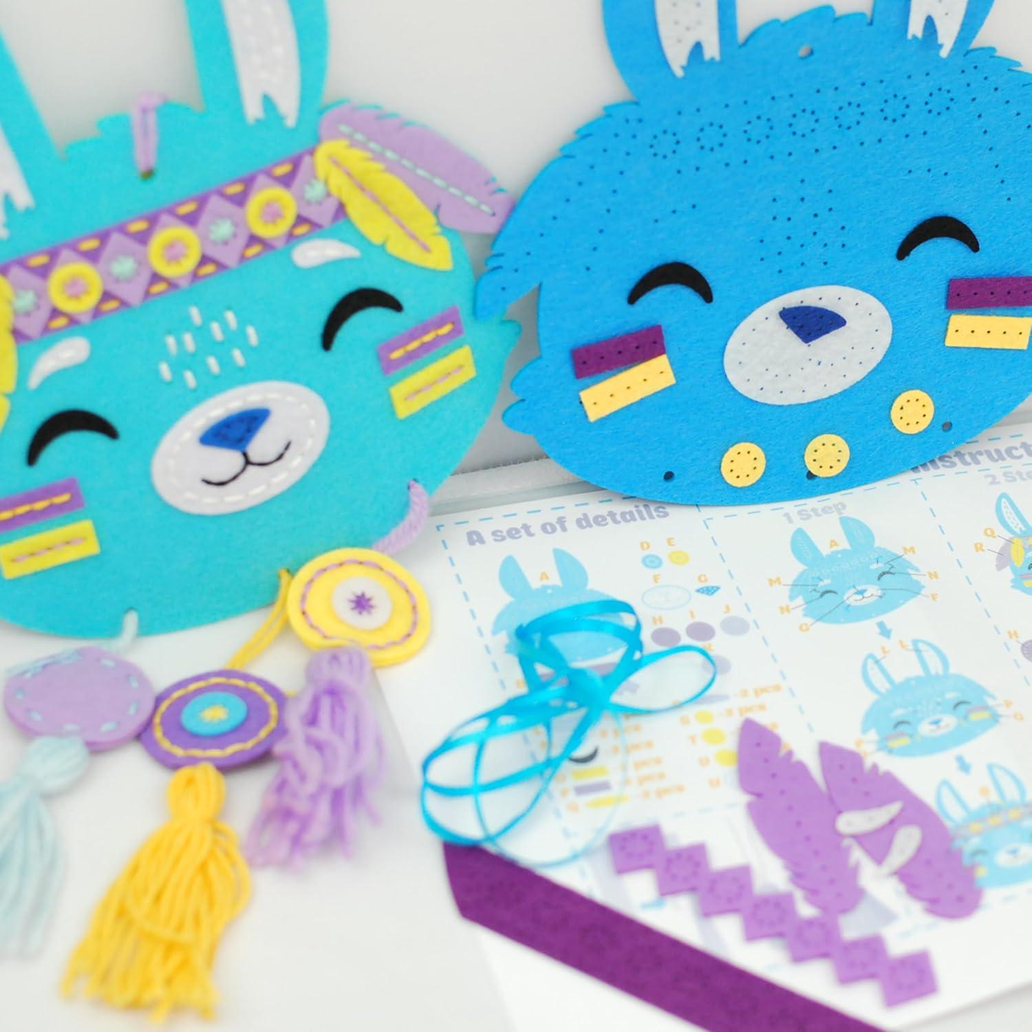 Kit de Banner de Pared Wise Elk APLI Koala para Coser DIY