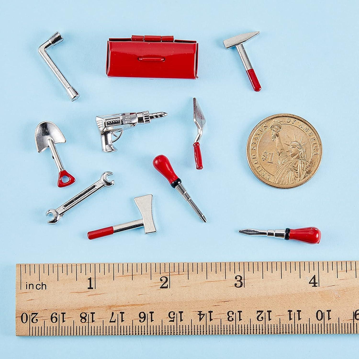 Set de Herramientas Miniatura Sumind para Casa de Muñecas 10 Piezas