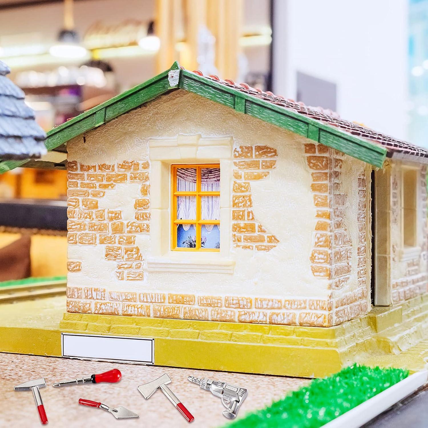 Set de Herramientas Miniatura Sumind para Casa de Muñecas 10 Piezas