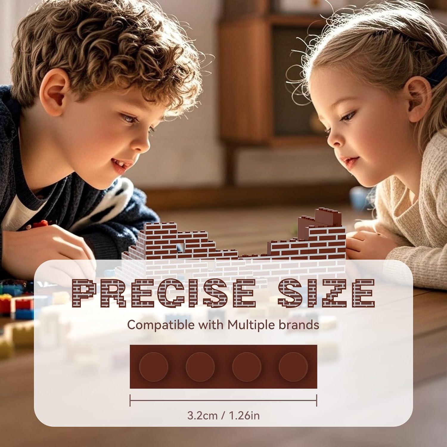 200 Ladrillos Clásicos para Construcción de Pared TZBTSTEAM