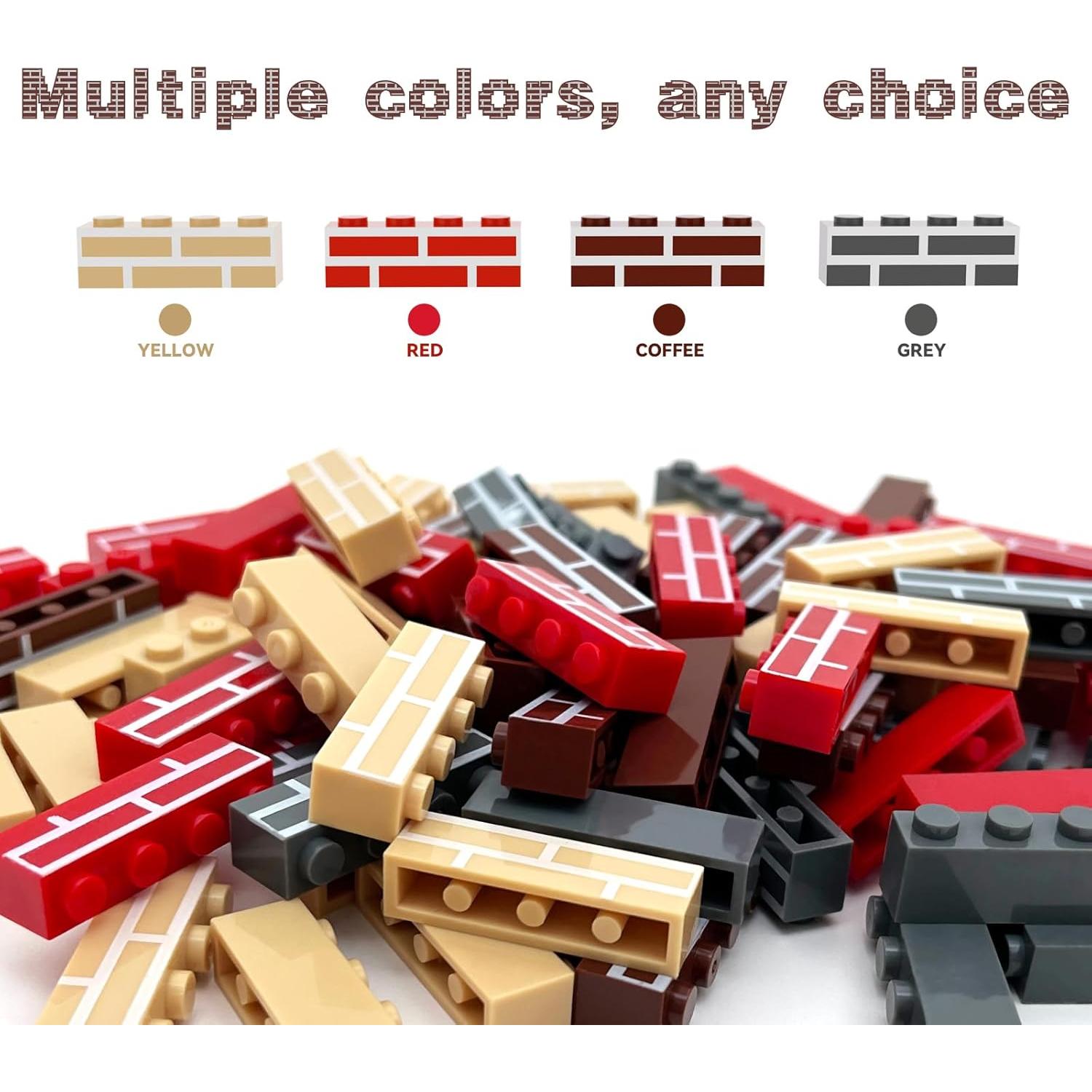 200 Ladrillos Clásicos para Construcción de Pared TZBTSTEAM