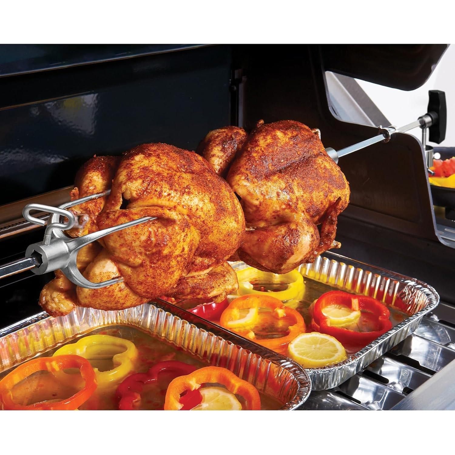 Kit Rotisserie Hygrill para Parrillas de 5 Quemadores