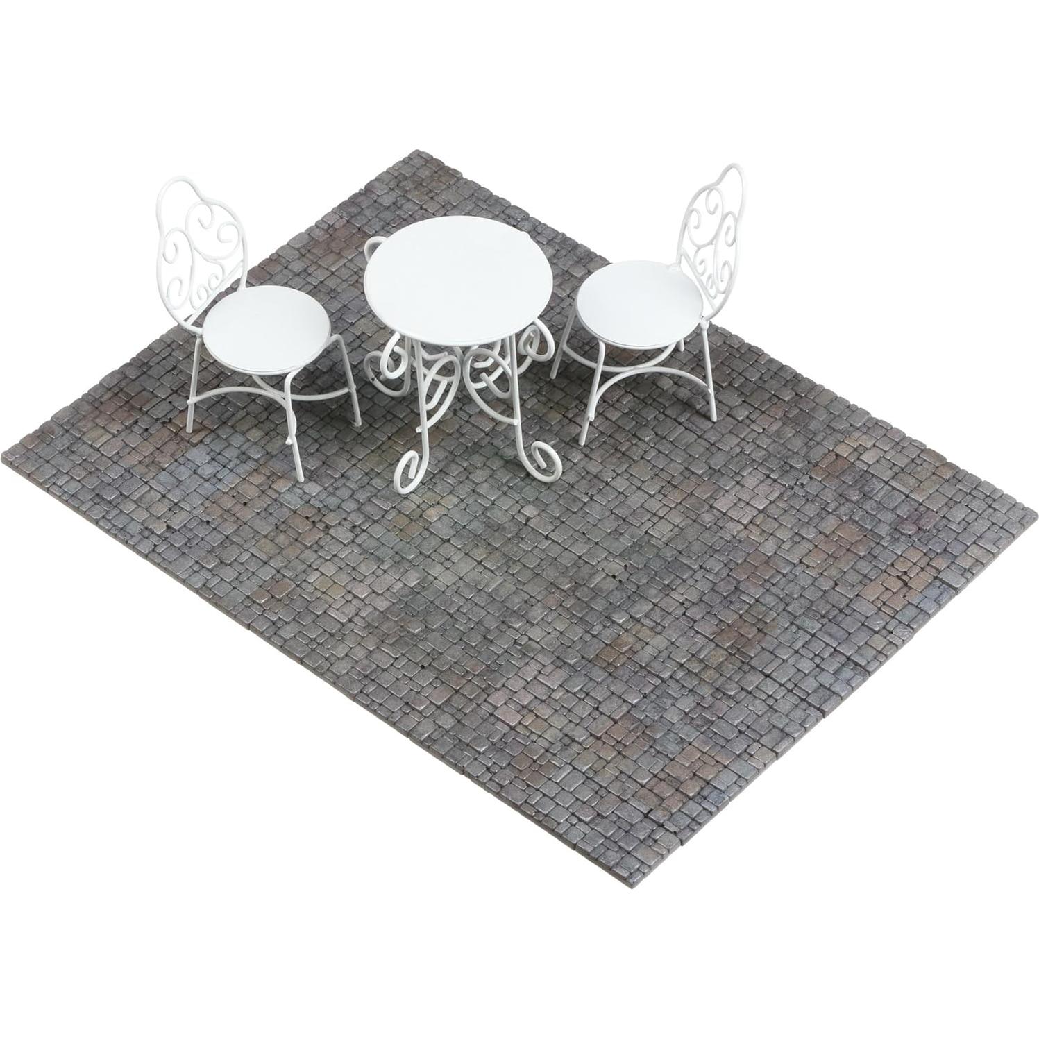 Pavimento Miniatura REDUCIO! 50 Azulejos 1:12 para Dioramas