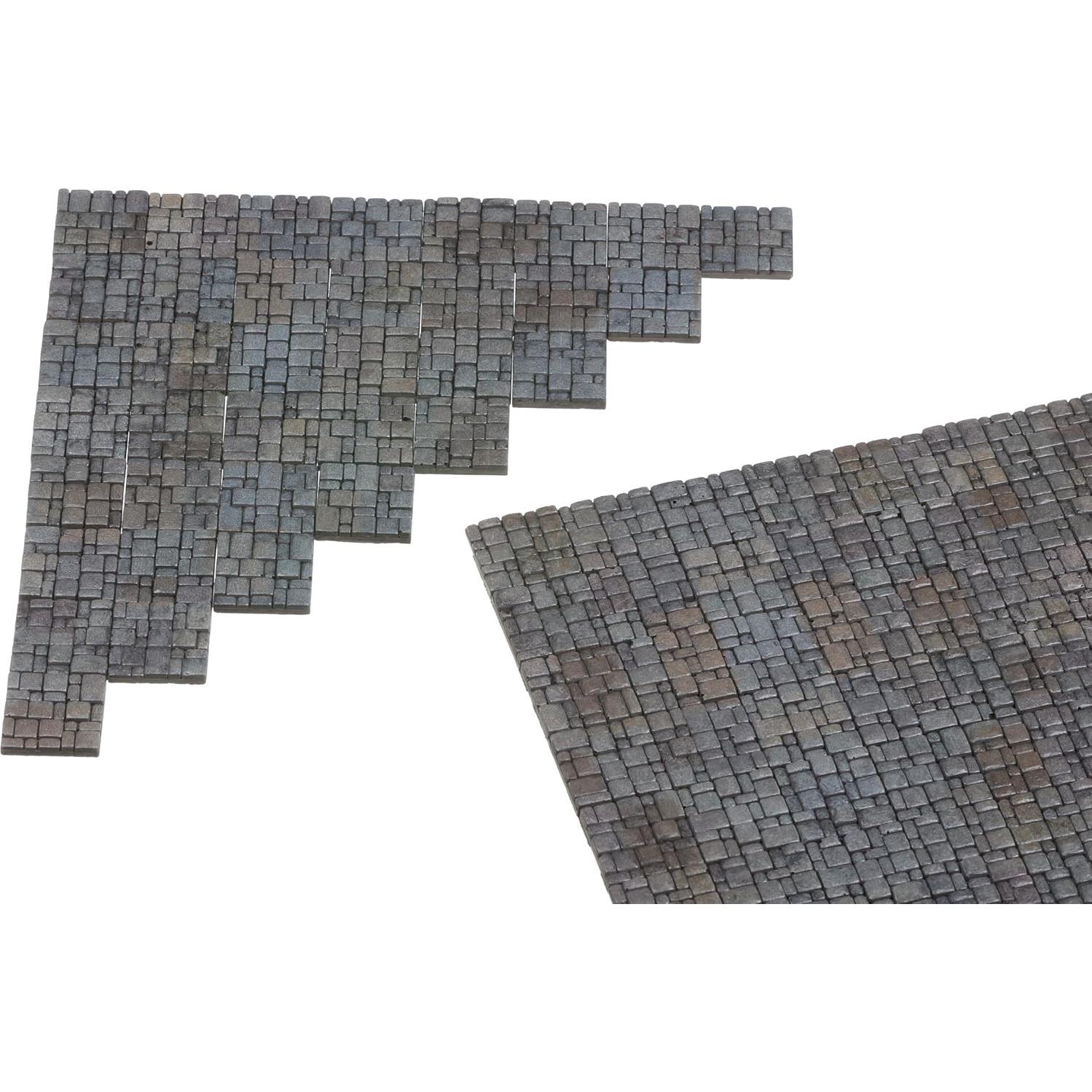 Pavimento Miniatura REDUCIO! 50 Azulejos 1:12 para Dioramas