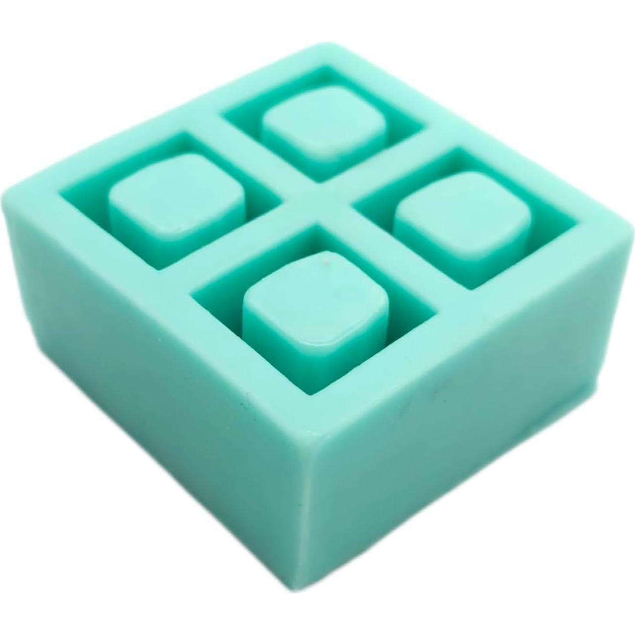 Molde de Silicona para Bloques de Cemento Miniatura 1:12