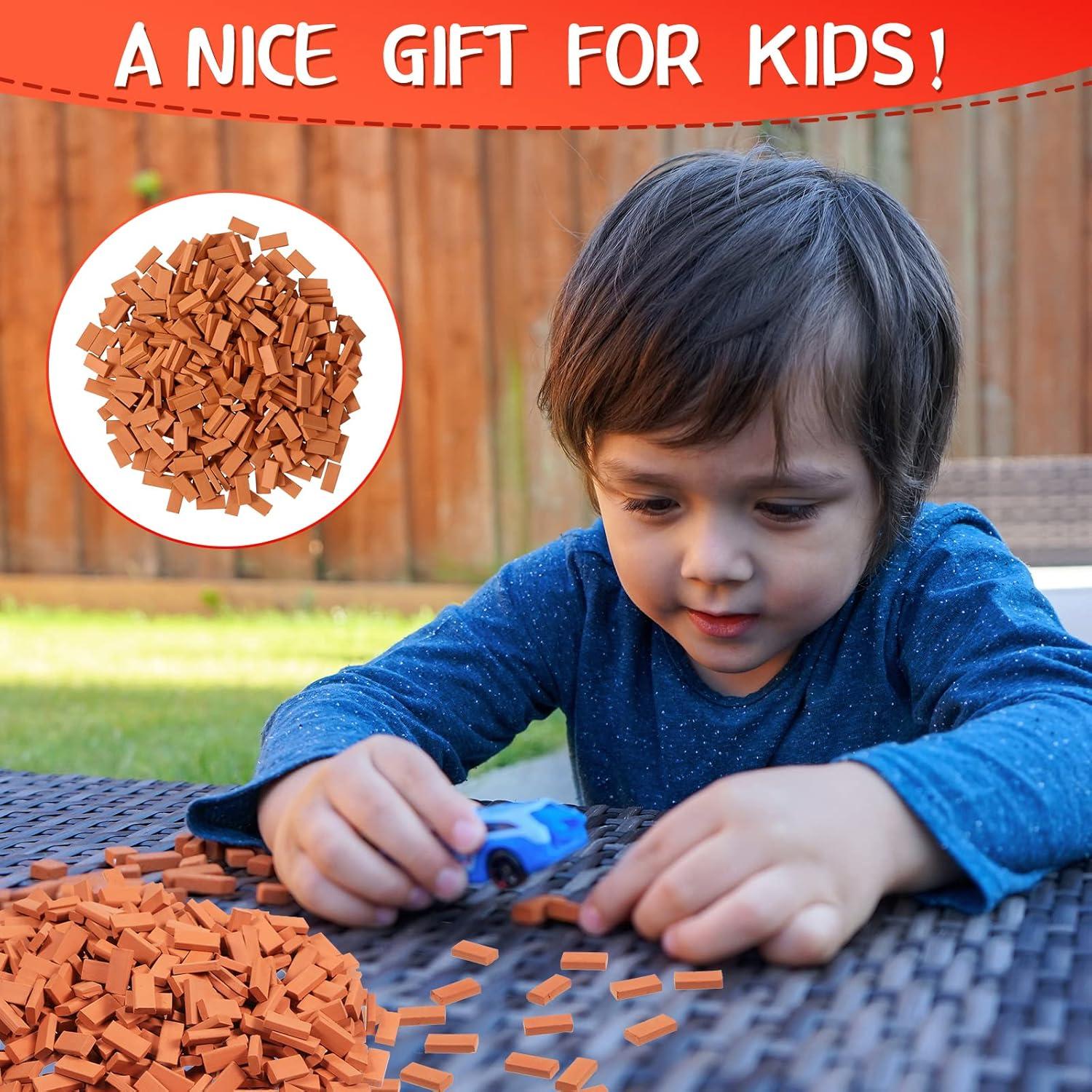 Civaner 200 Pcs Ladrillos Miniatura para Modelos 1:35