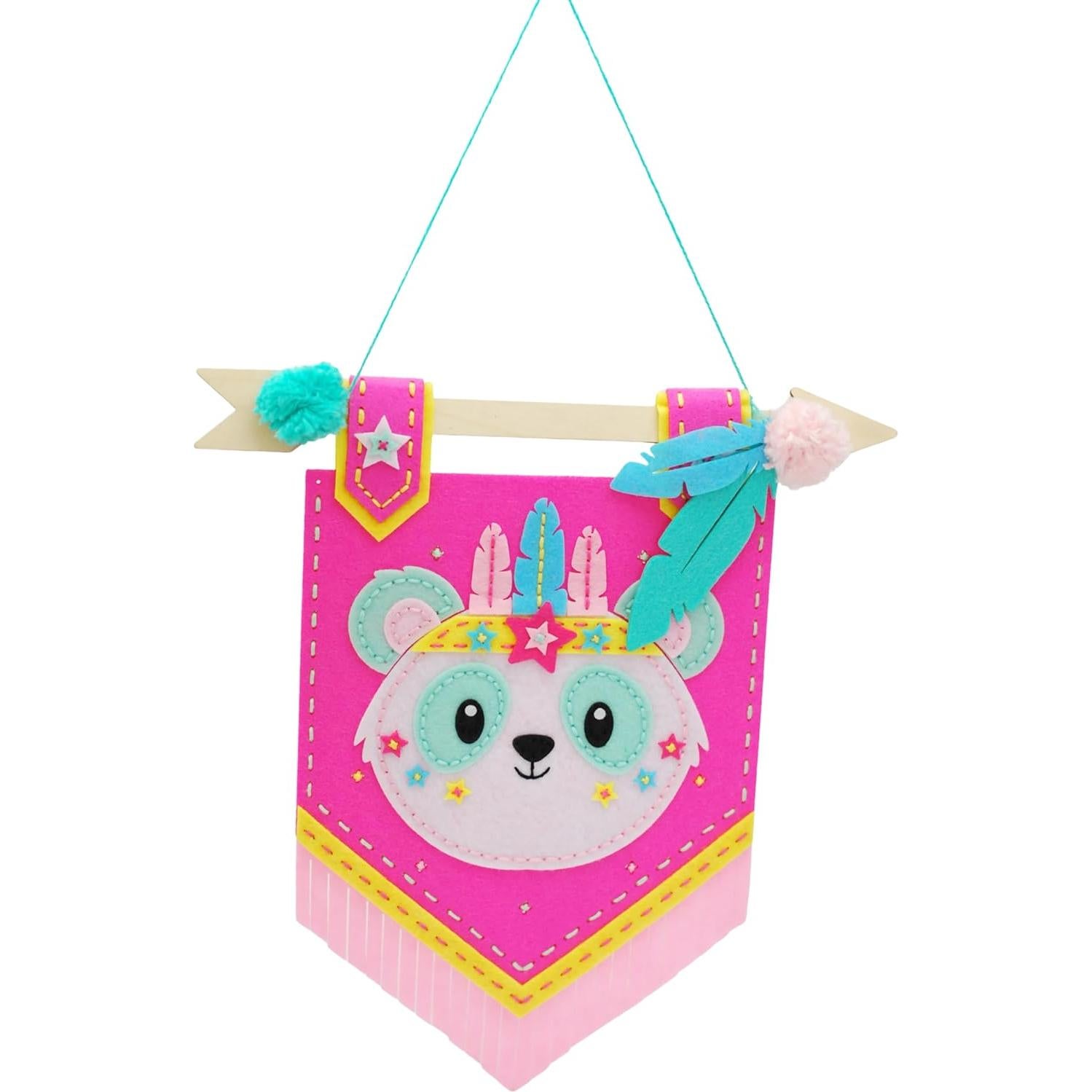 Kit de Costura DIY APLI Krapli Panda - Manualidad para Niños