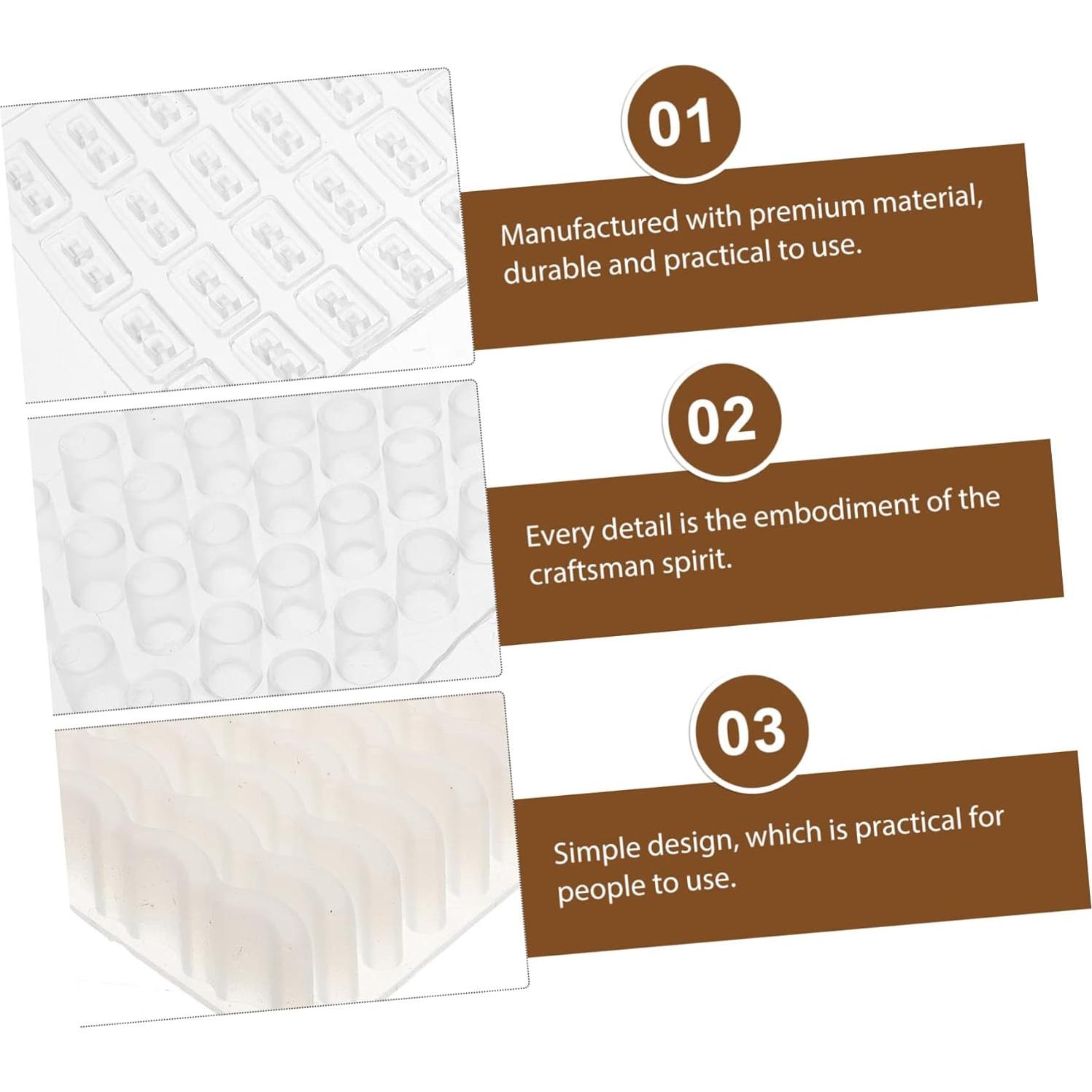 Kit de Moldes de Ladrillos en Miniatura EXCEART 8 Piezas