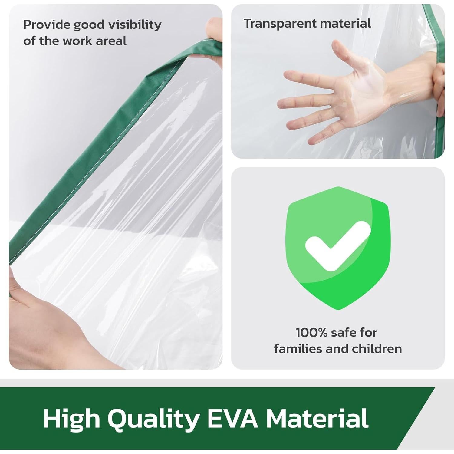 Kit de Puerta de Barrera de Polvo ELIGE POR VIDA 1.52x2.59m