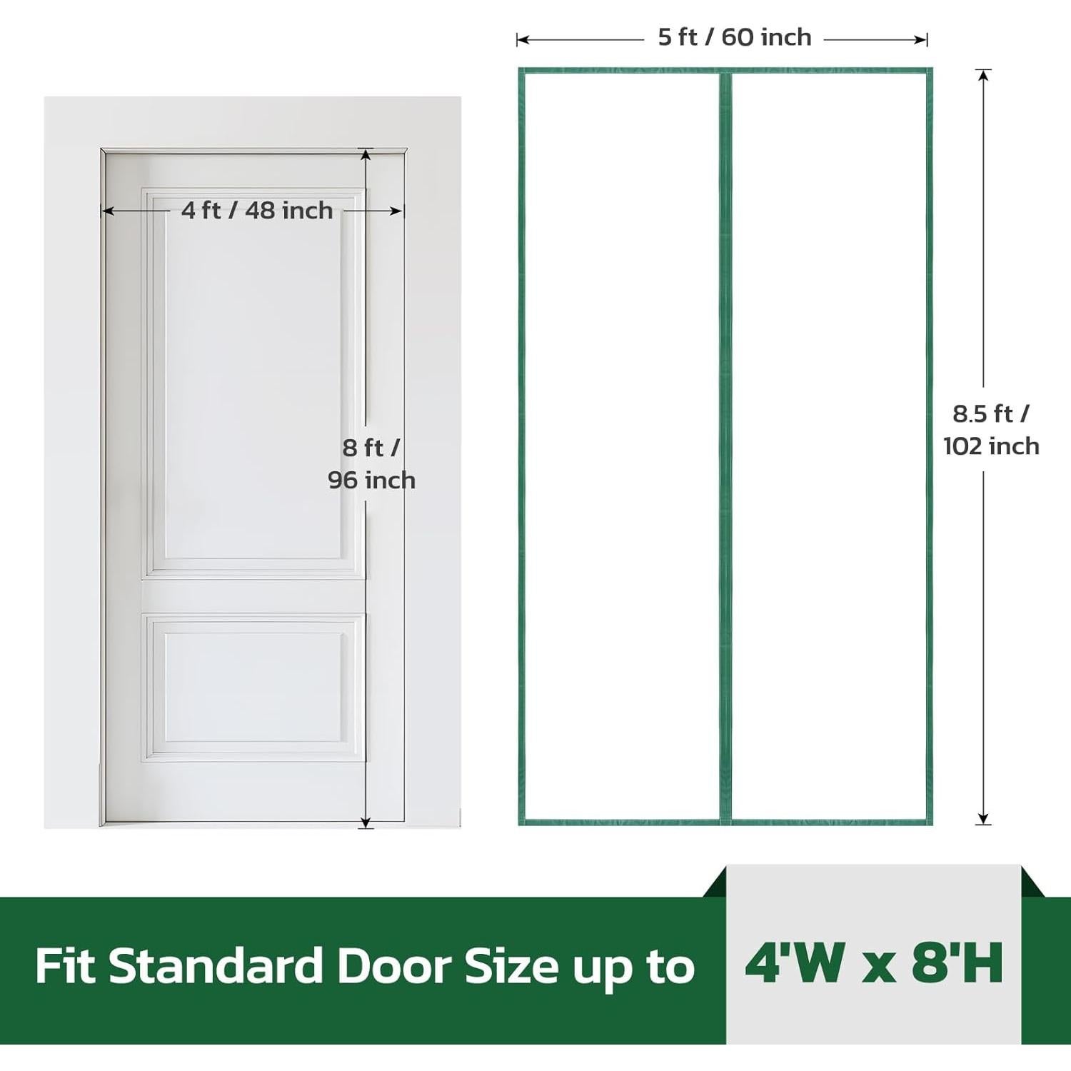 Kit de Puerta de Barrera de Polvo ELIGE POR VIDA 1.52x2.59m