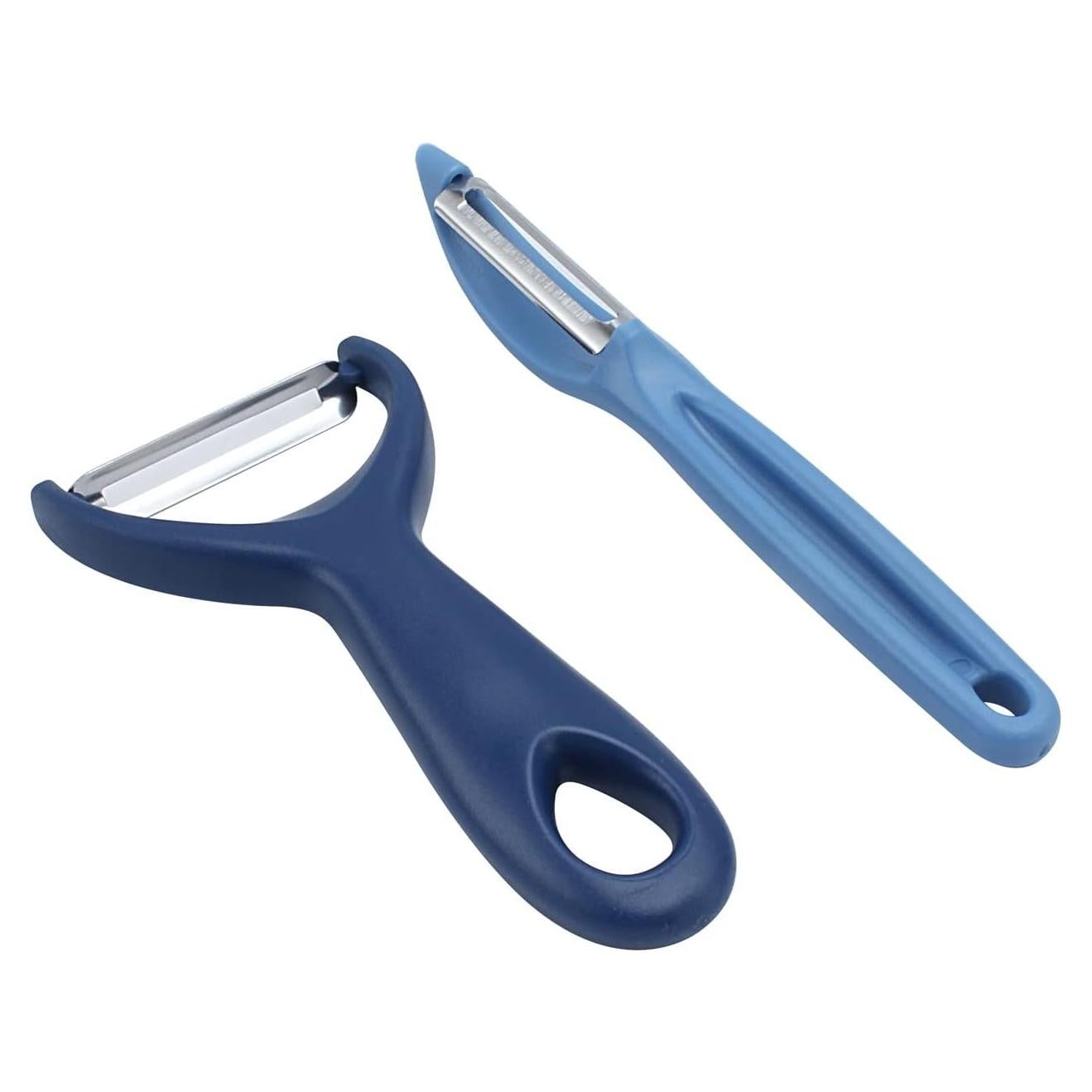 Juego de Peladores de Verduras Social Chef 2 Piezas Acero Inoxidable