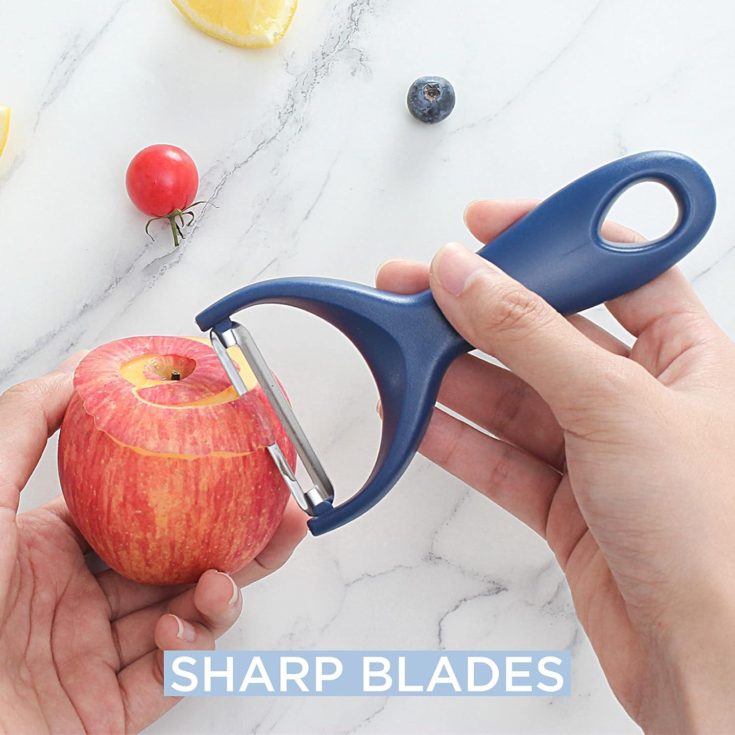 Juego de Peladores de Verduras Social Chef 2 Piezas Acero Inoxidable