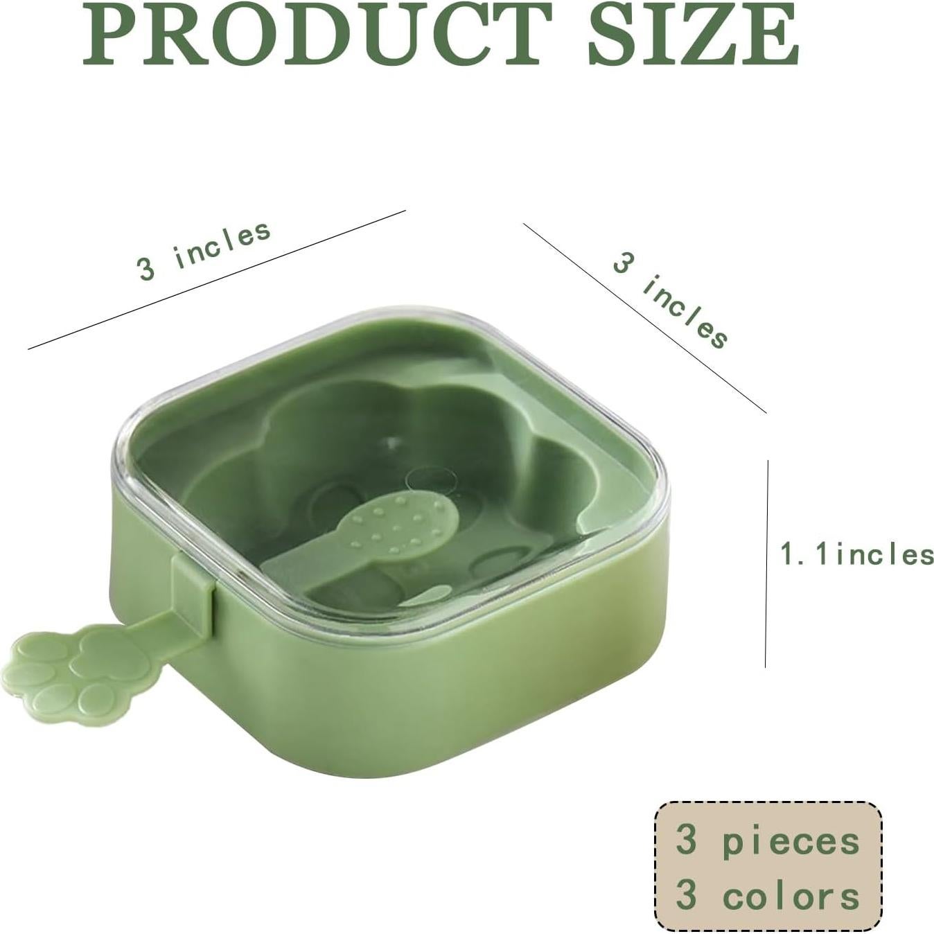 Molde de Helado MIUPOO de Silicona Reutilizable Set de 3