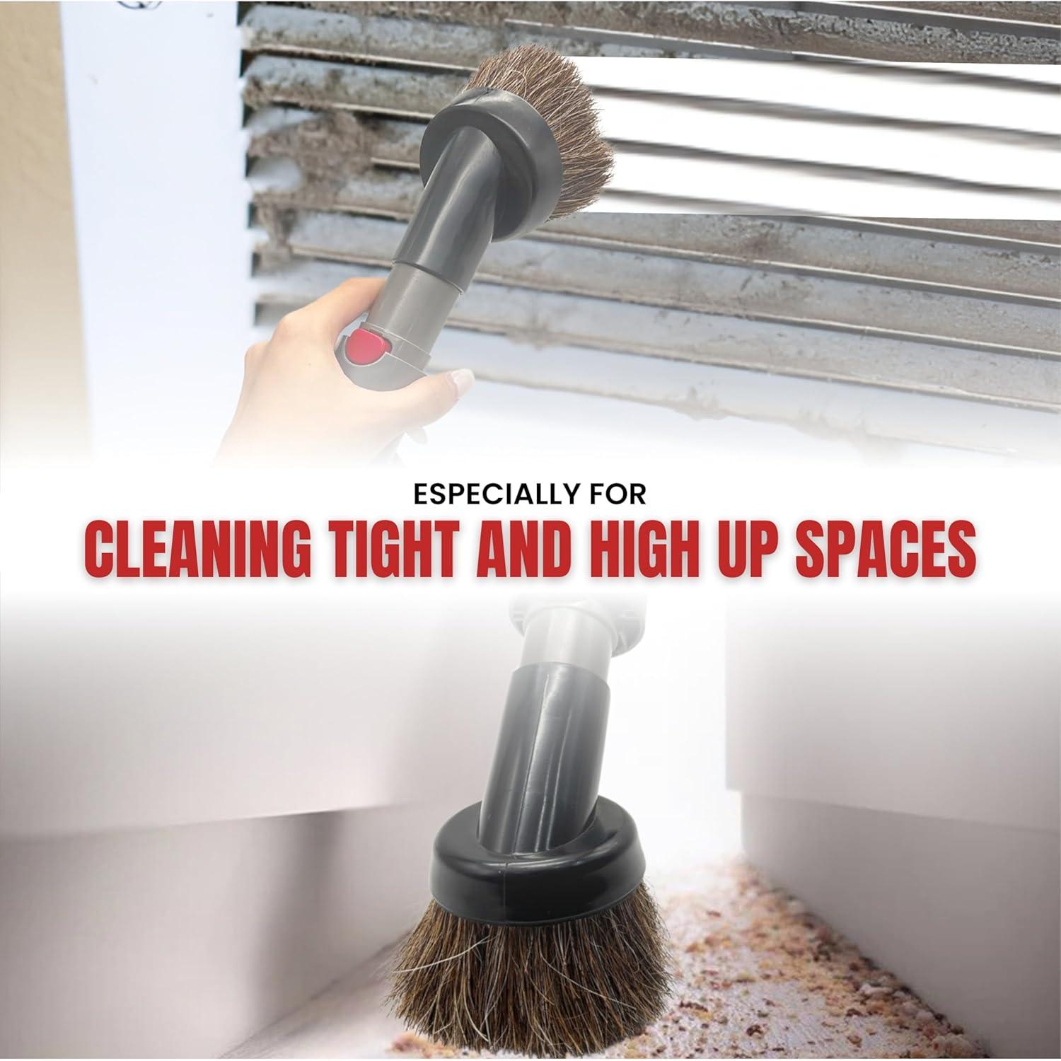 Cepillo de Vacío GHAMADE + Manguera Extensible para Dyson V7 V15