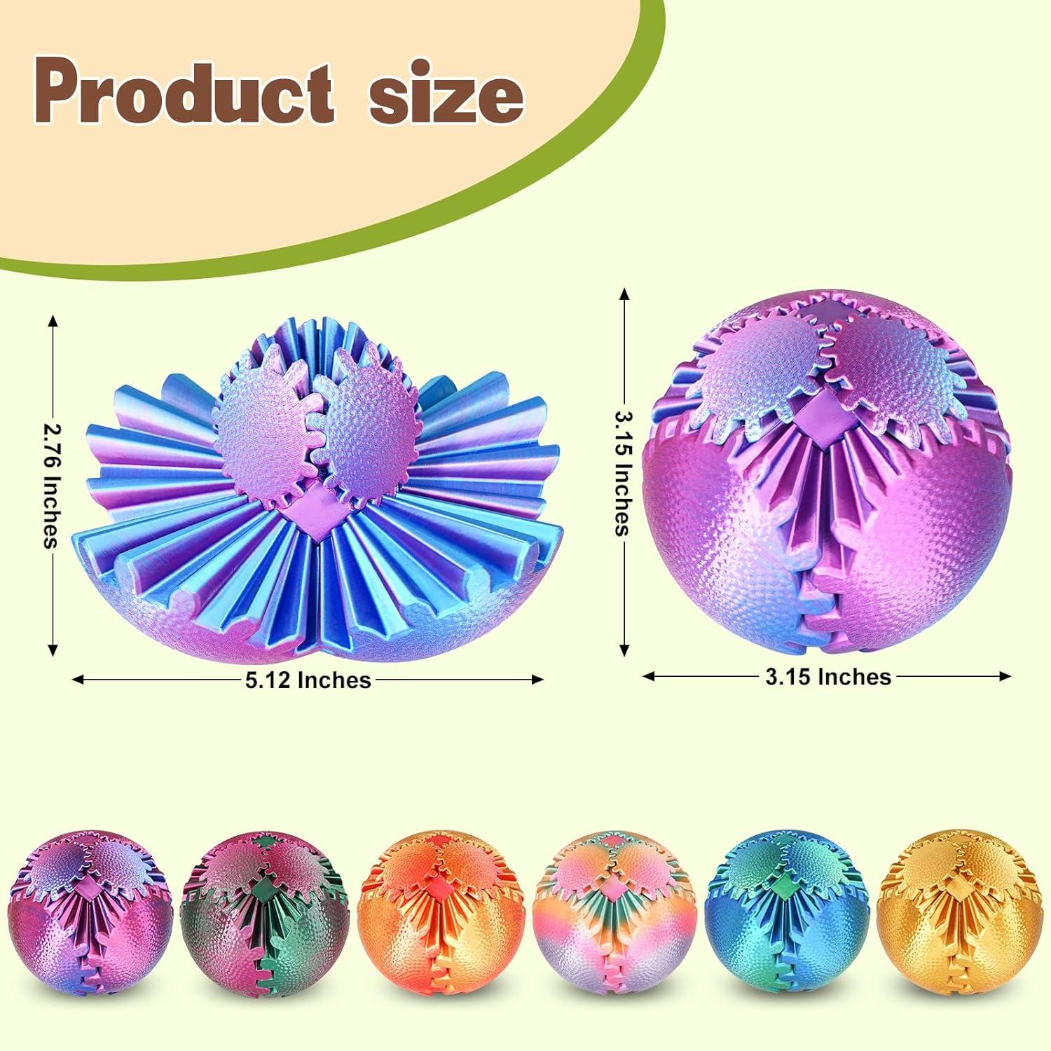 Juguete Antiestrés Gear Ball Olee Odee - Esfera Steampunk 8cm