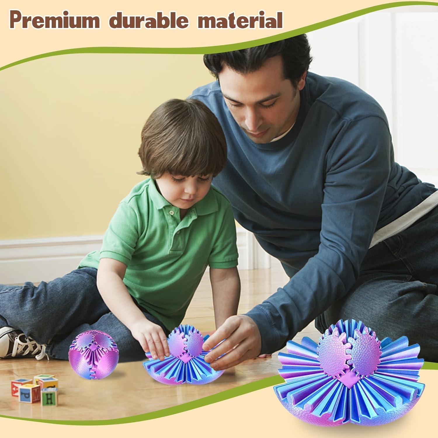 Juguete Antiestrés Gear Ball Olee Odee - Esfera Steampunk 8cm