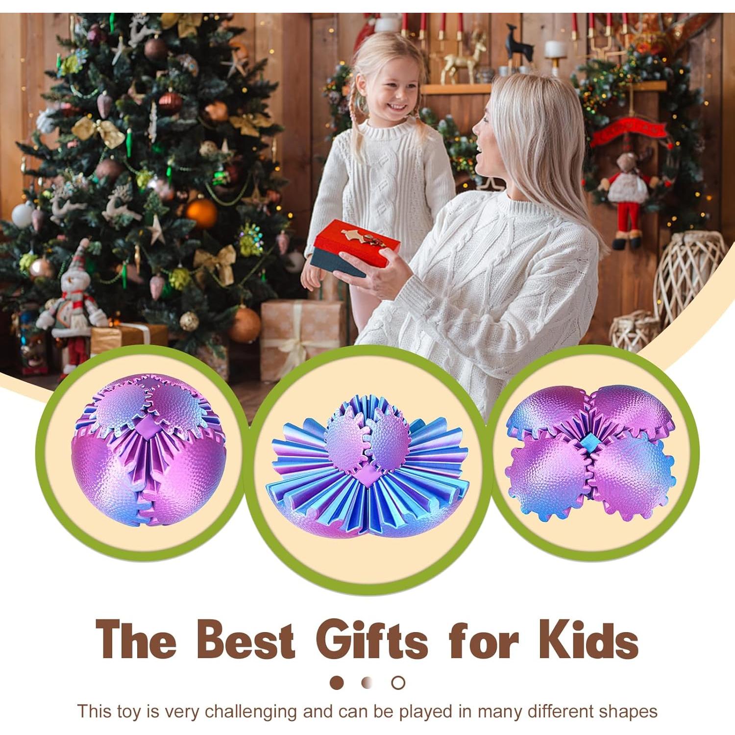 Juguete Antiestrés Gear Ball Olee Odee - Esfera Steampunk 8cm