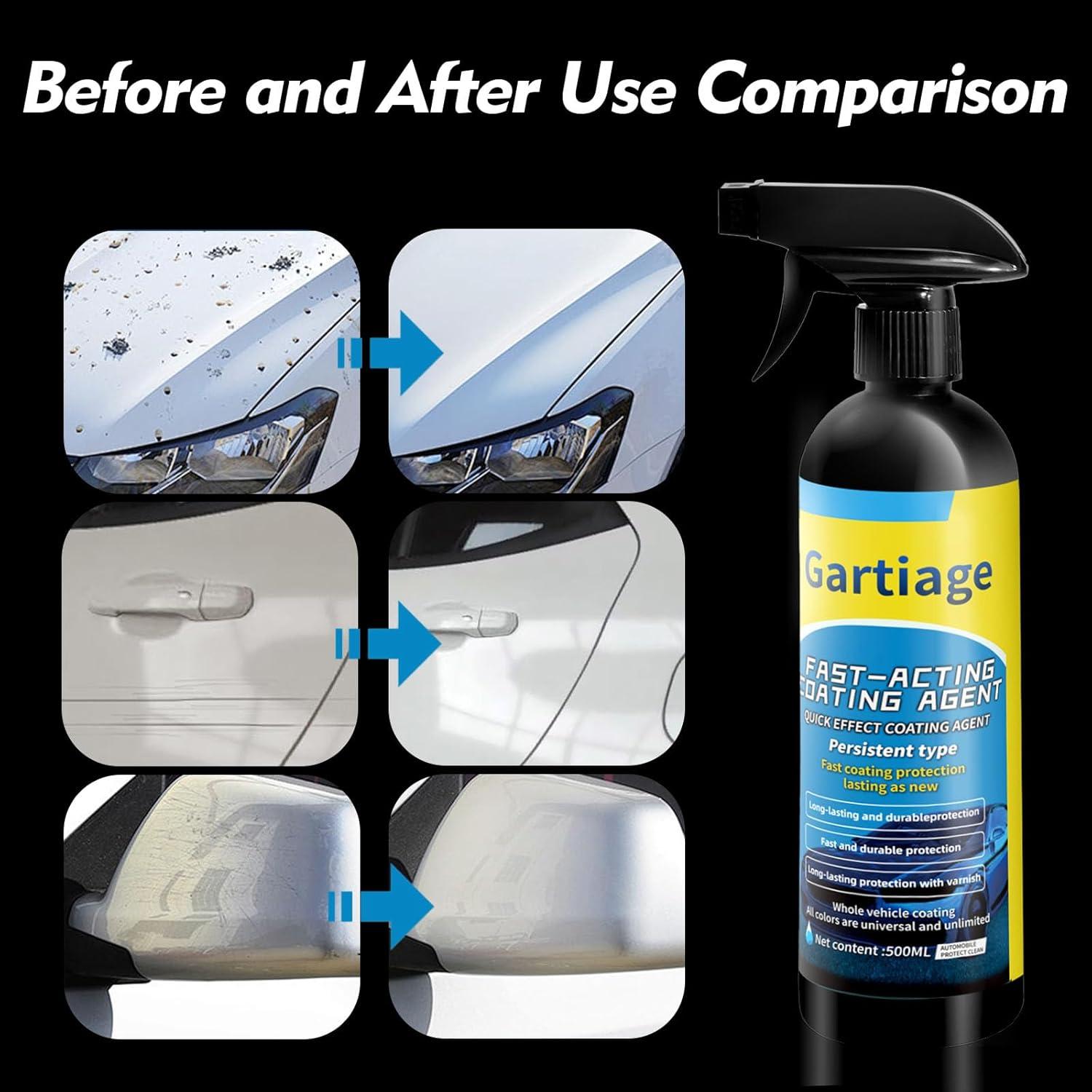 Cera en Spray Cerámica Gartiage para Automóviles 560g