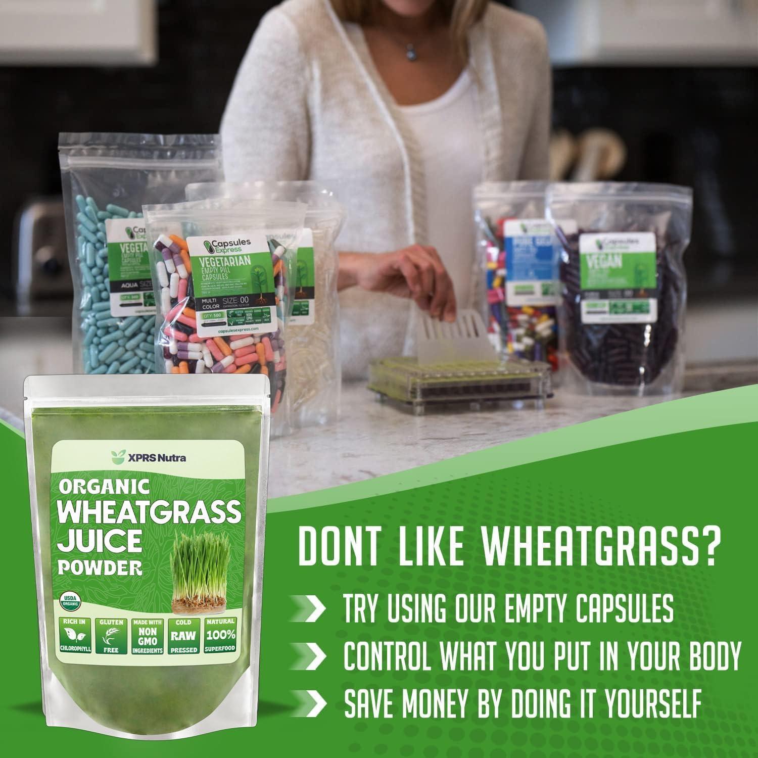 Polvo de Jugo de Pasto de Trigo Orgánico XPRS Nutra 113.4g