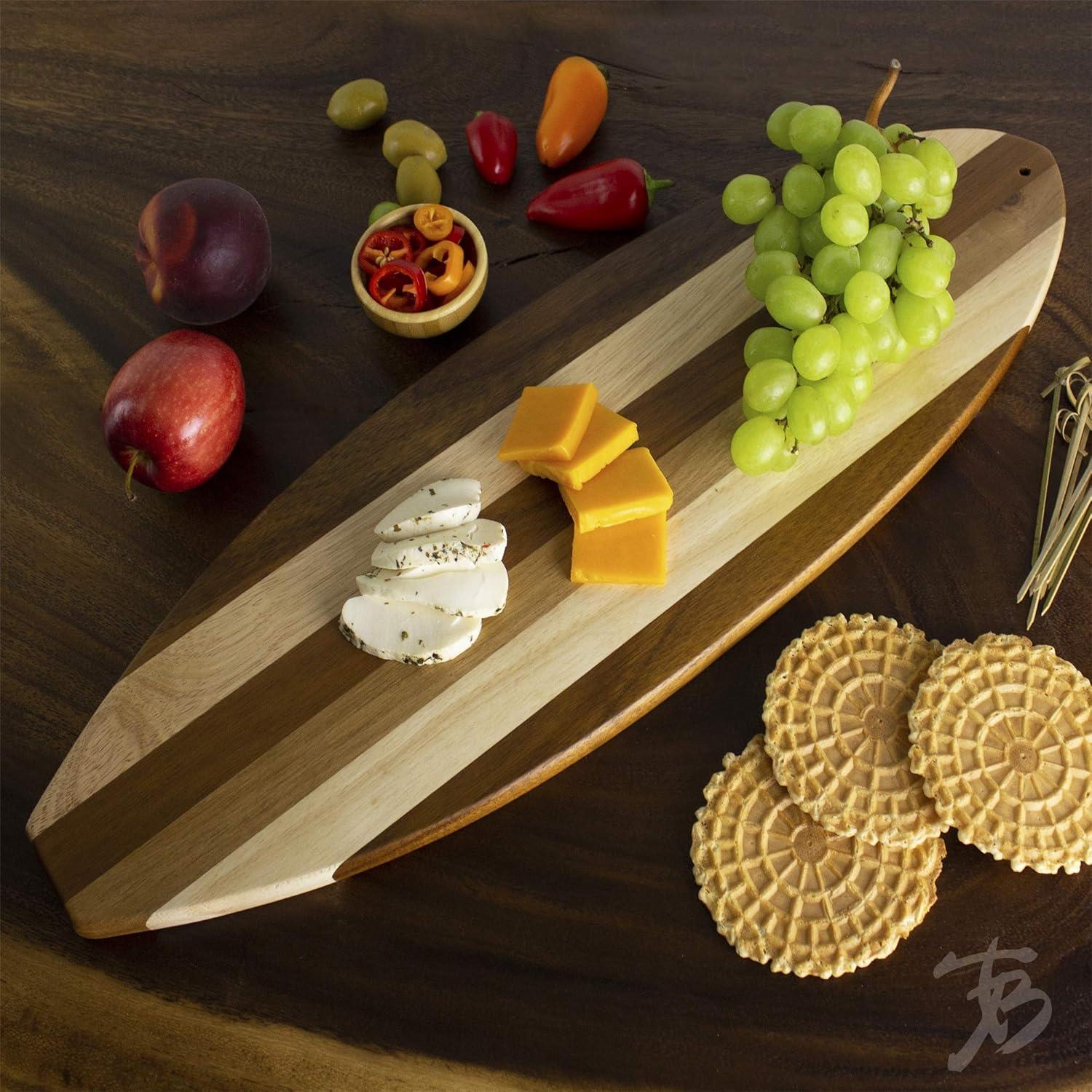 Tabla de Servir y Cortar de Madera Totally Bamboo 57x18 cm