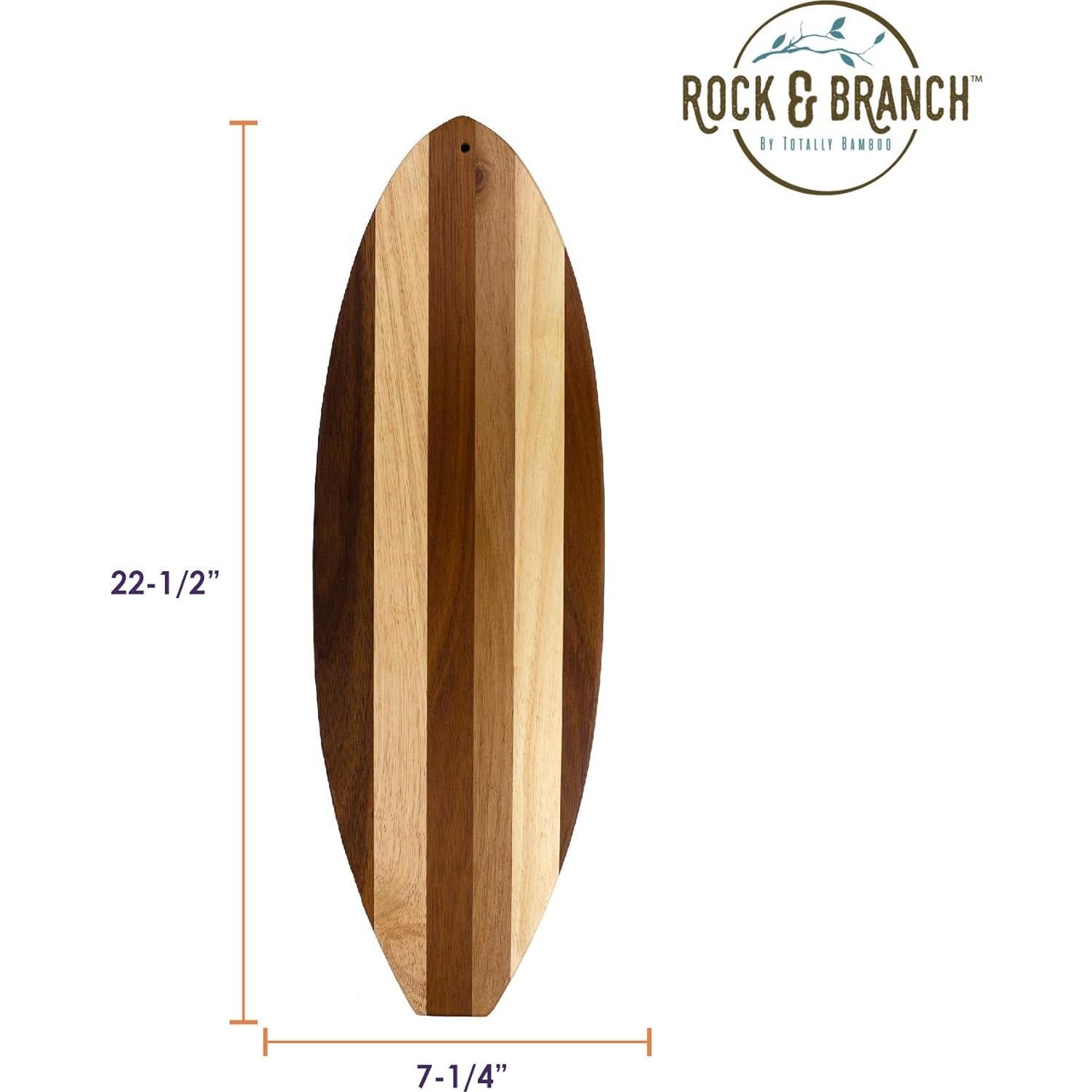 Tabla de Servir y Cortar de Madera Totally Bamboo 57x18 cm
