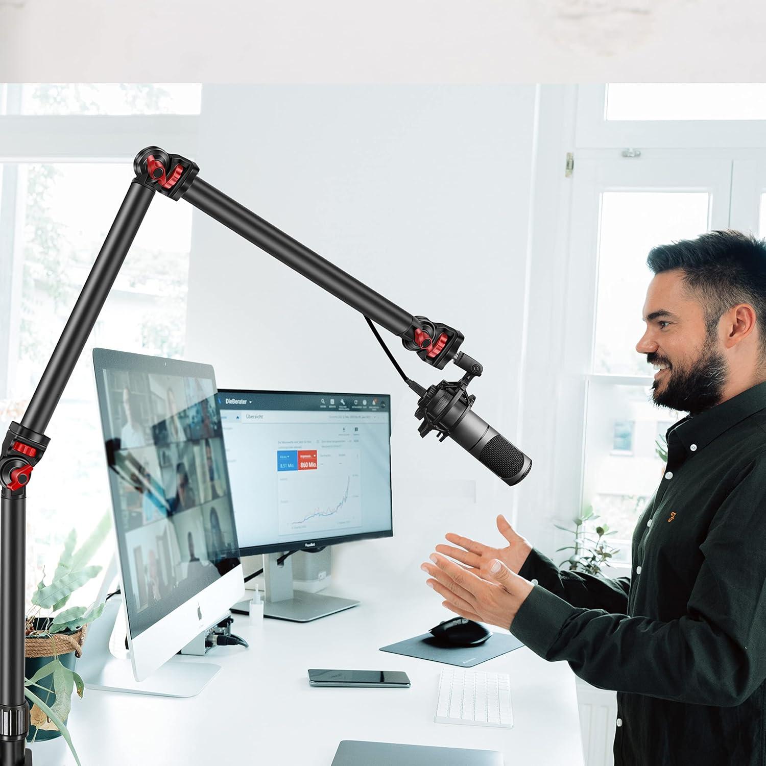 Soporte de cámara de escritorio DImotliyor 3 secciones 2 kg