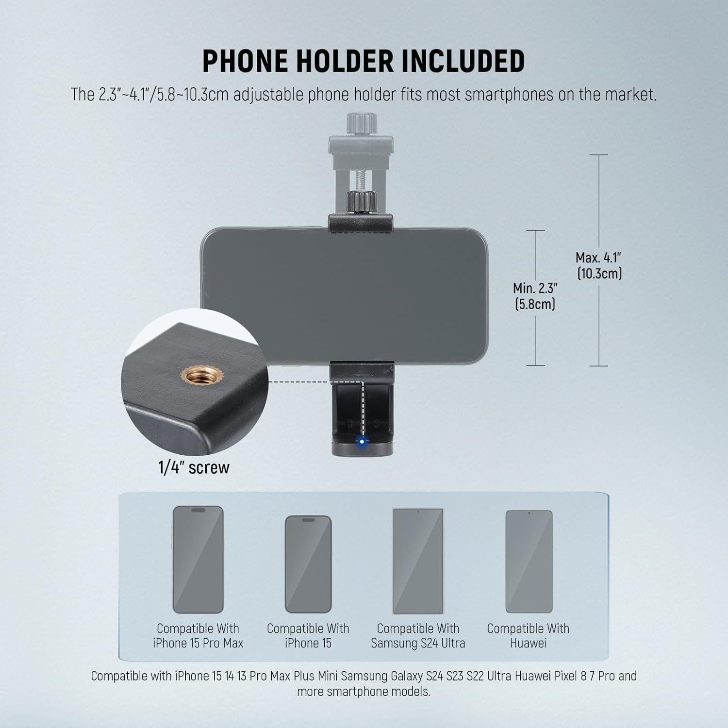 Trípode NEEWER TP05 para Video y Fotografía 7.98 kg