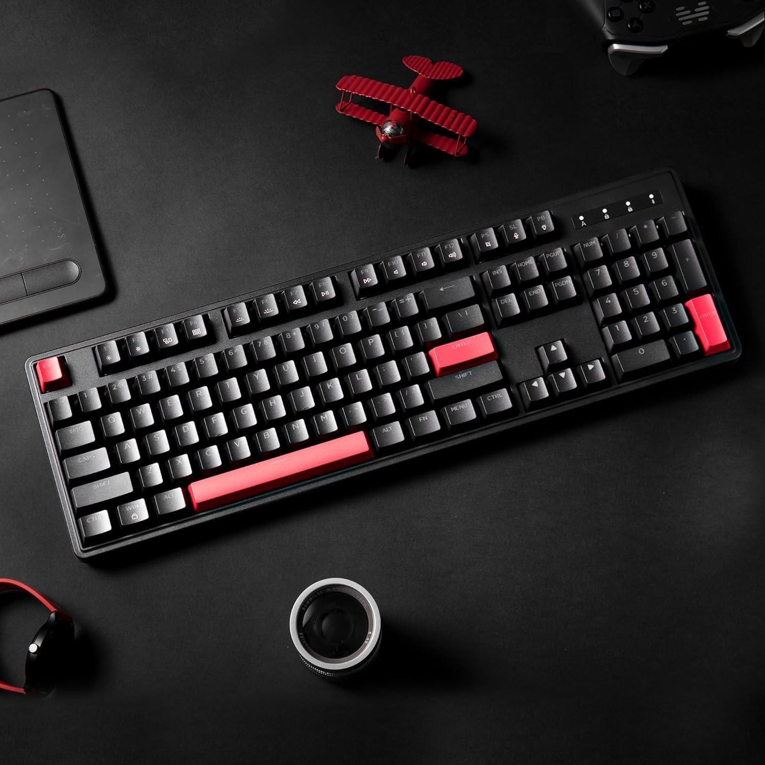 Teclado Mecánico LEMOKEY X2 100% Gasket LED Rojo