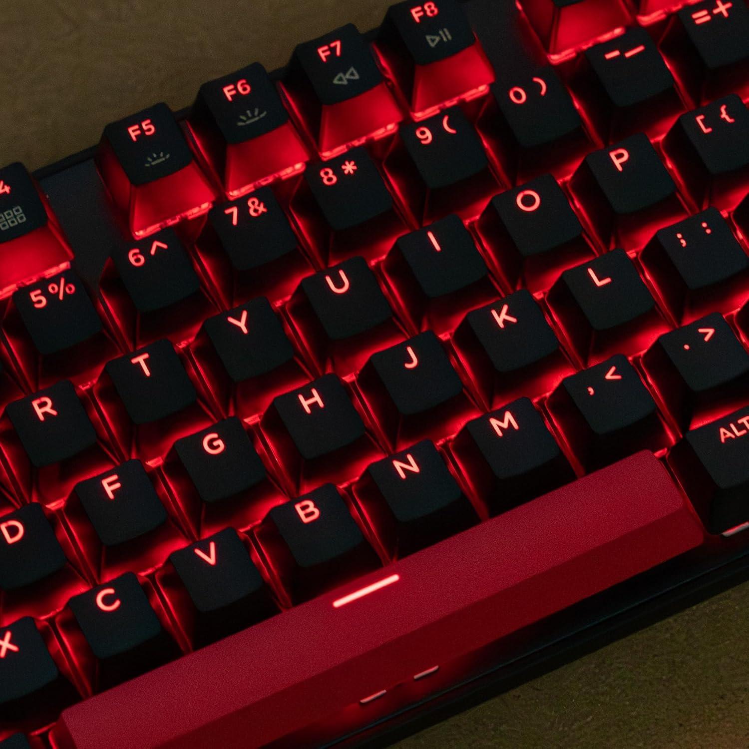 Teclado Mecánico LEMOKEY X2 100% Gasket LED Rojo