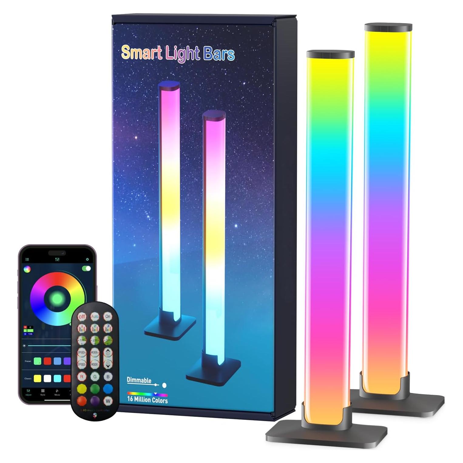 Barra de Luz LED RGB Barhootao YMD-ZMFWLEDIC003 16 Colores